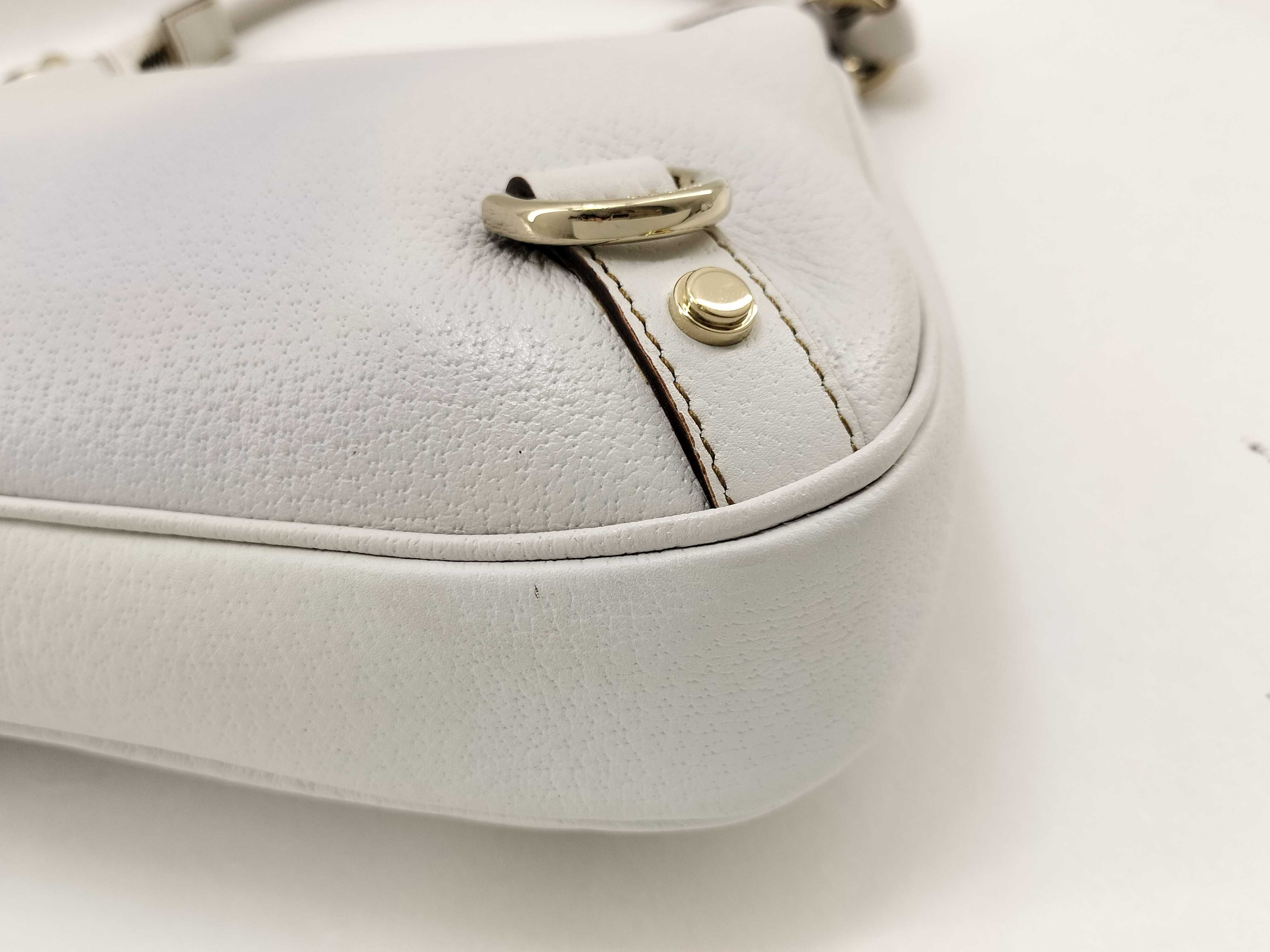 One-Shoulder Bag, White Handbag — view 6