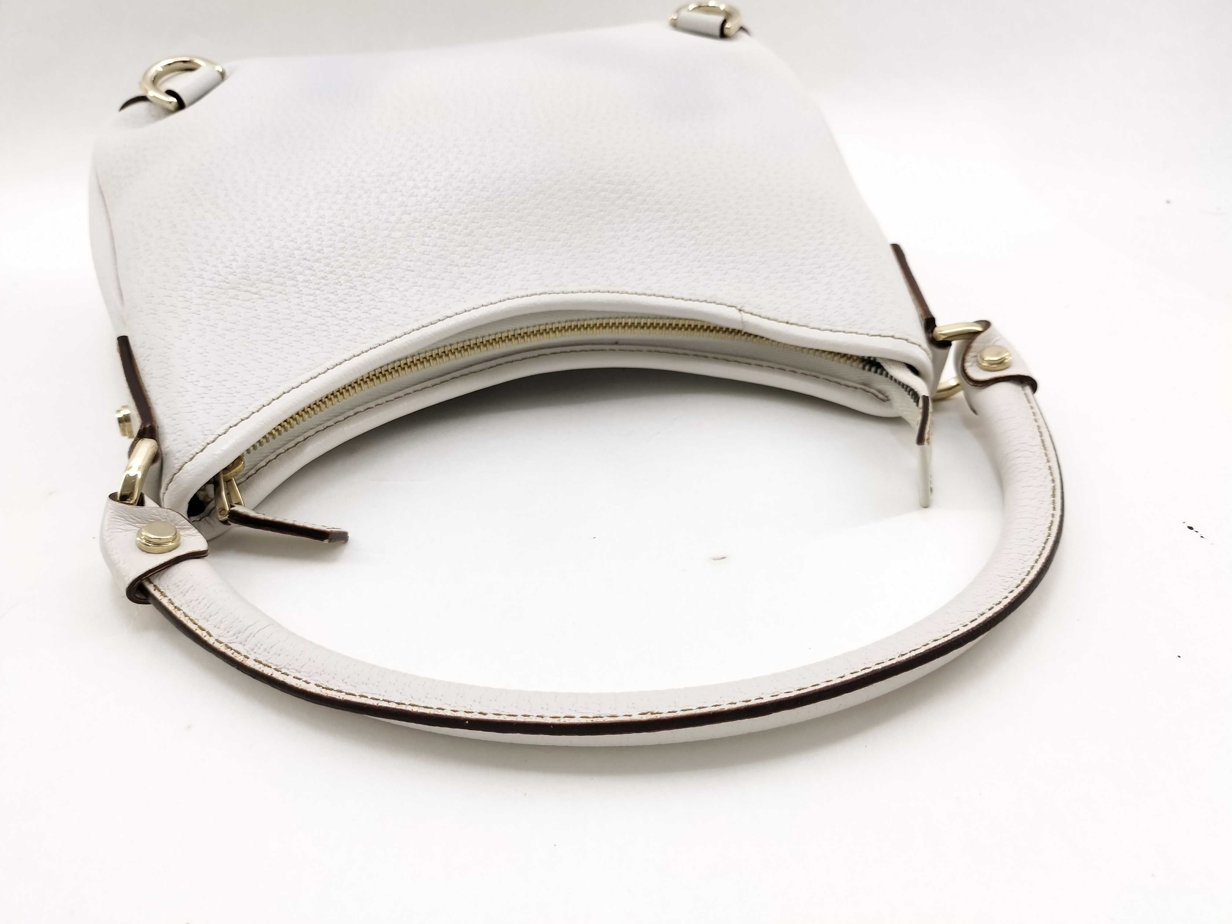 One-Shoulder Bag, White Handbag — view 7
