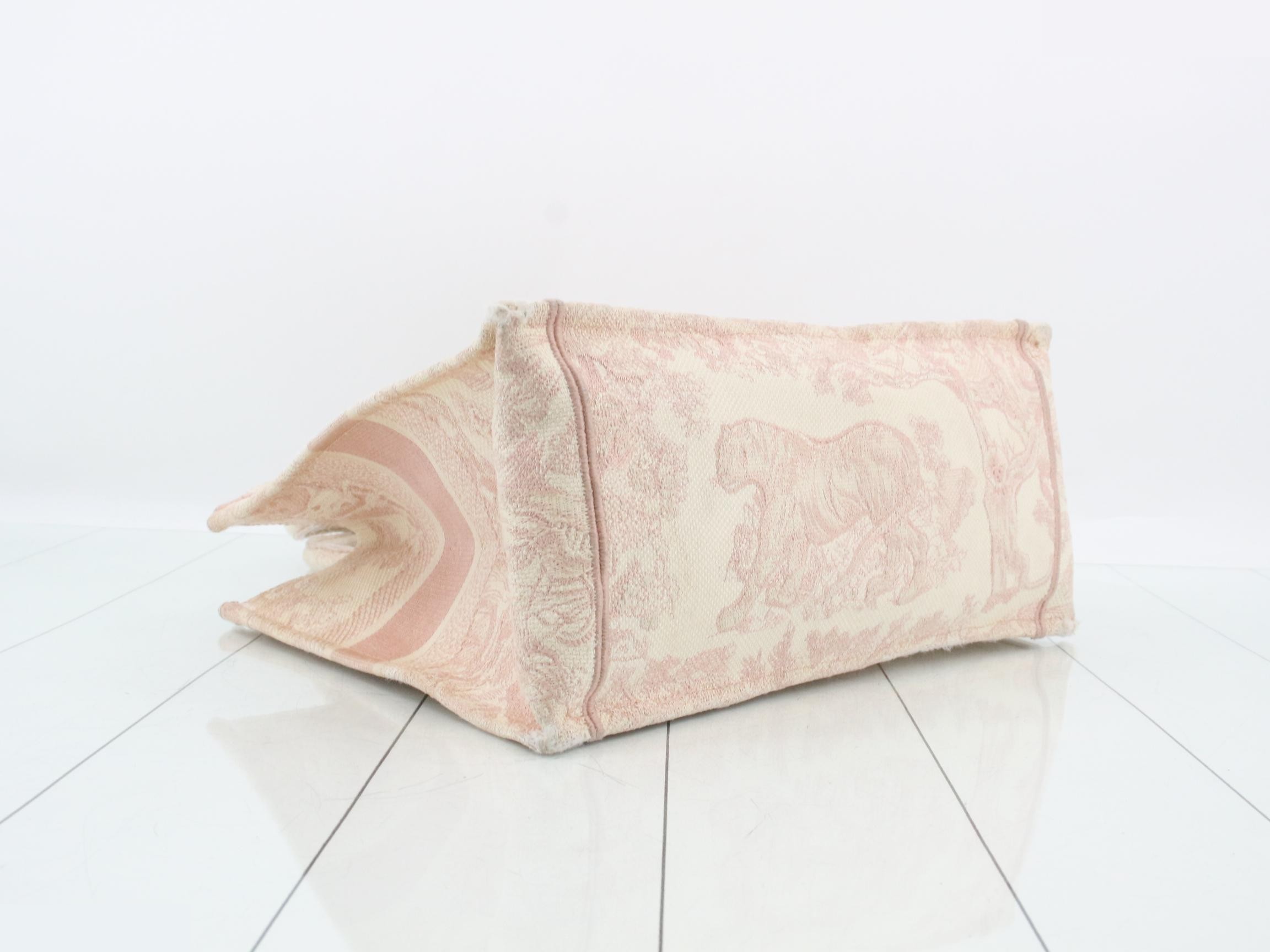Book Tote Medium Tote Bag, Pink — view 5