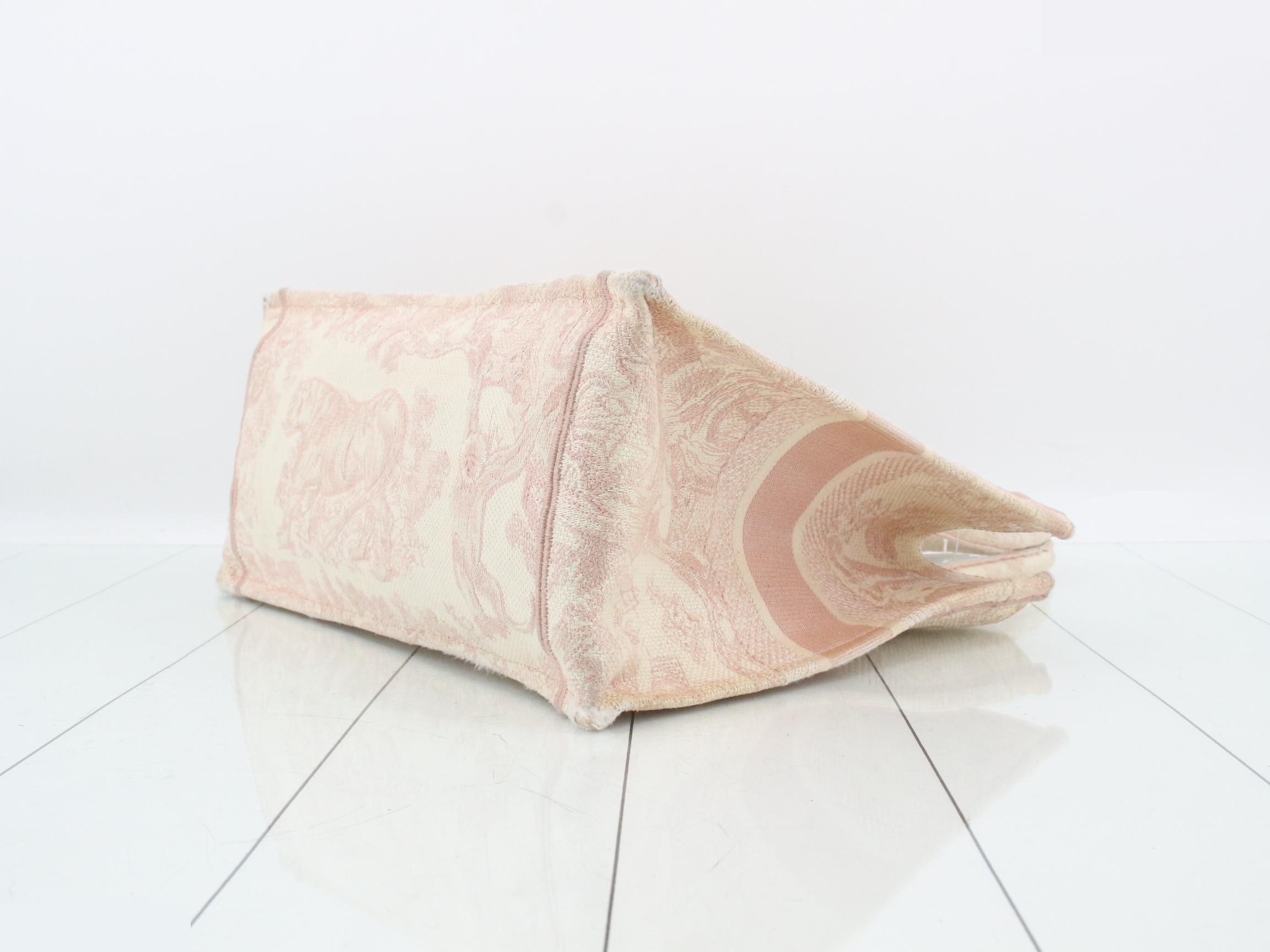 Book Tote Medium Tote Bag, Pink — view 6