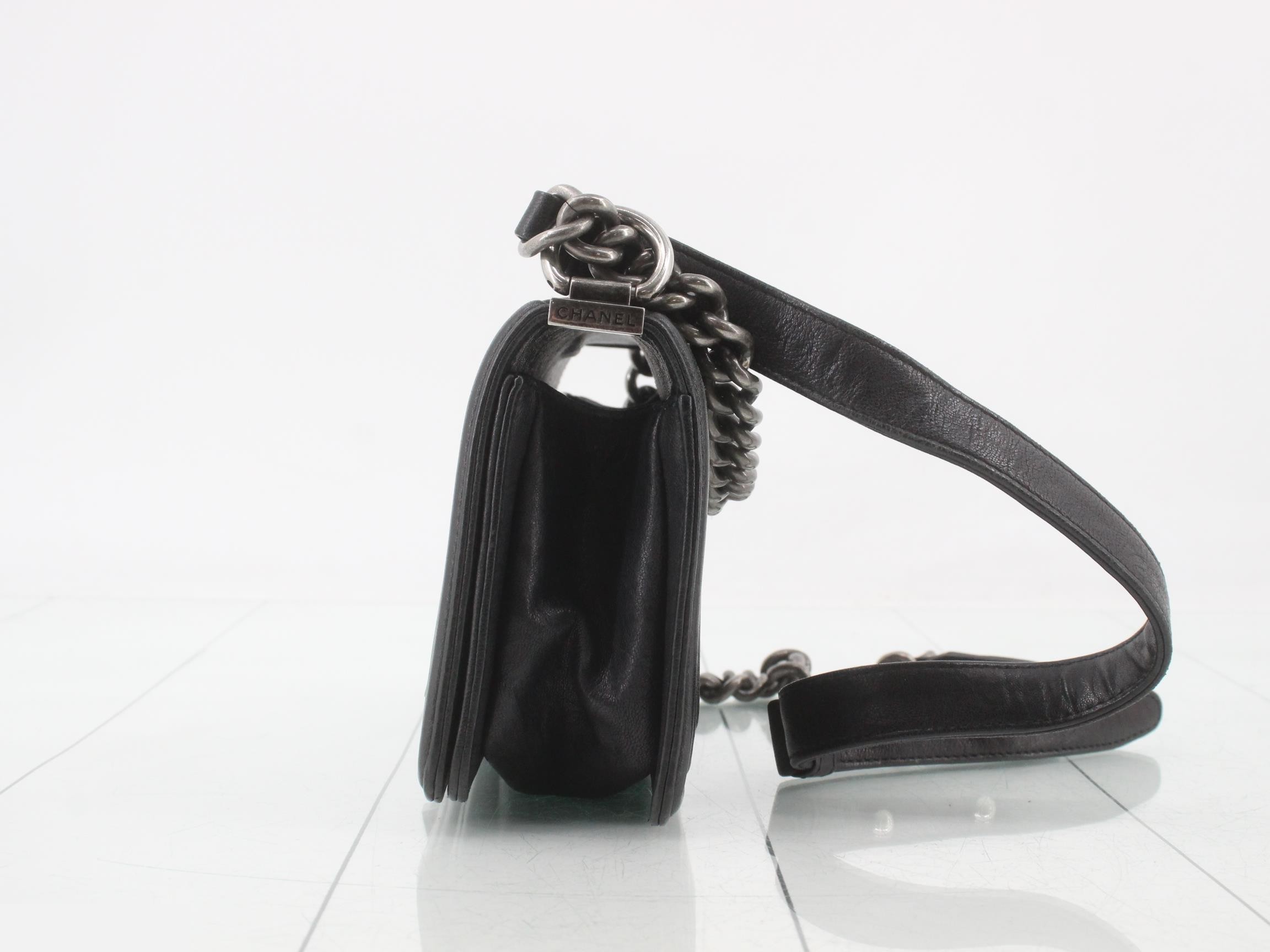 Boy Chanel Chain Shoulder Bag — view 3