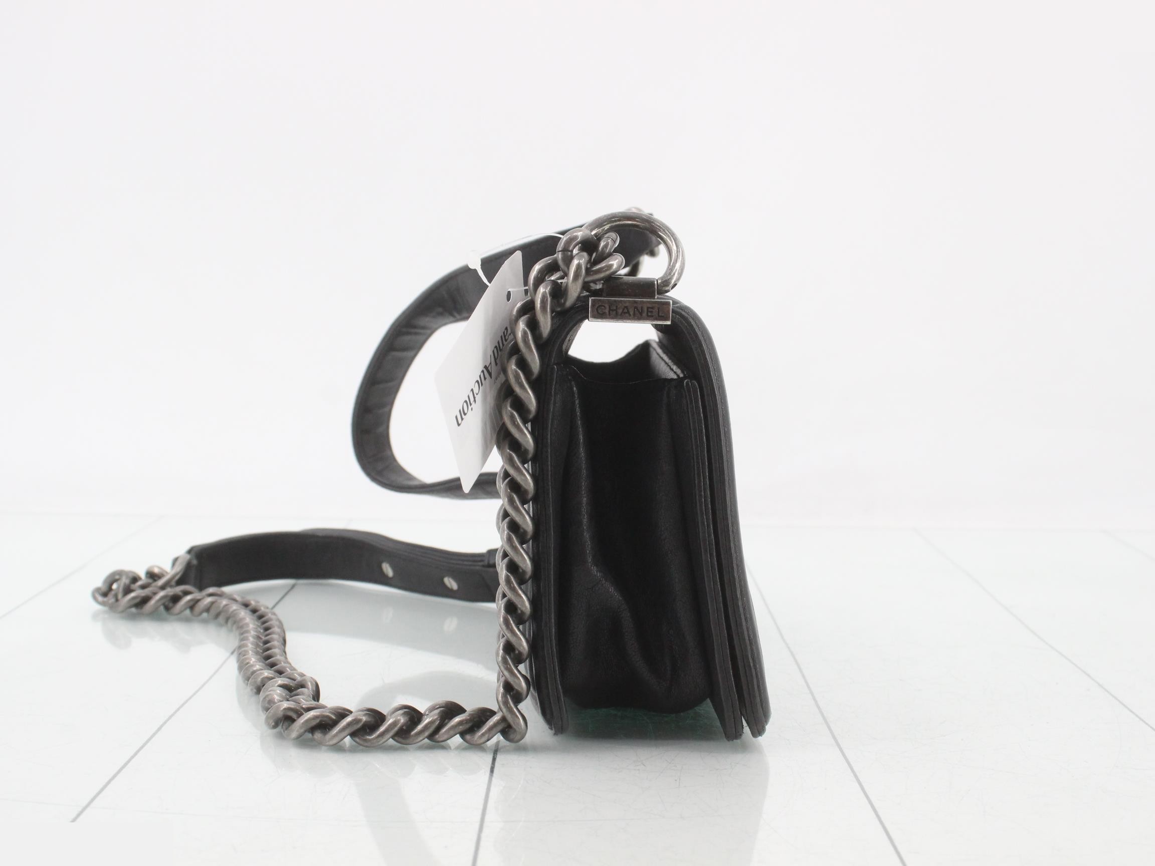 Boy Chanel Chain Shoulder Bag — view 4
