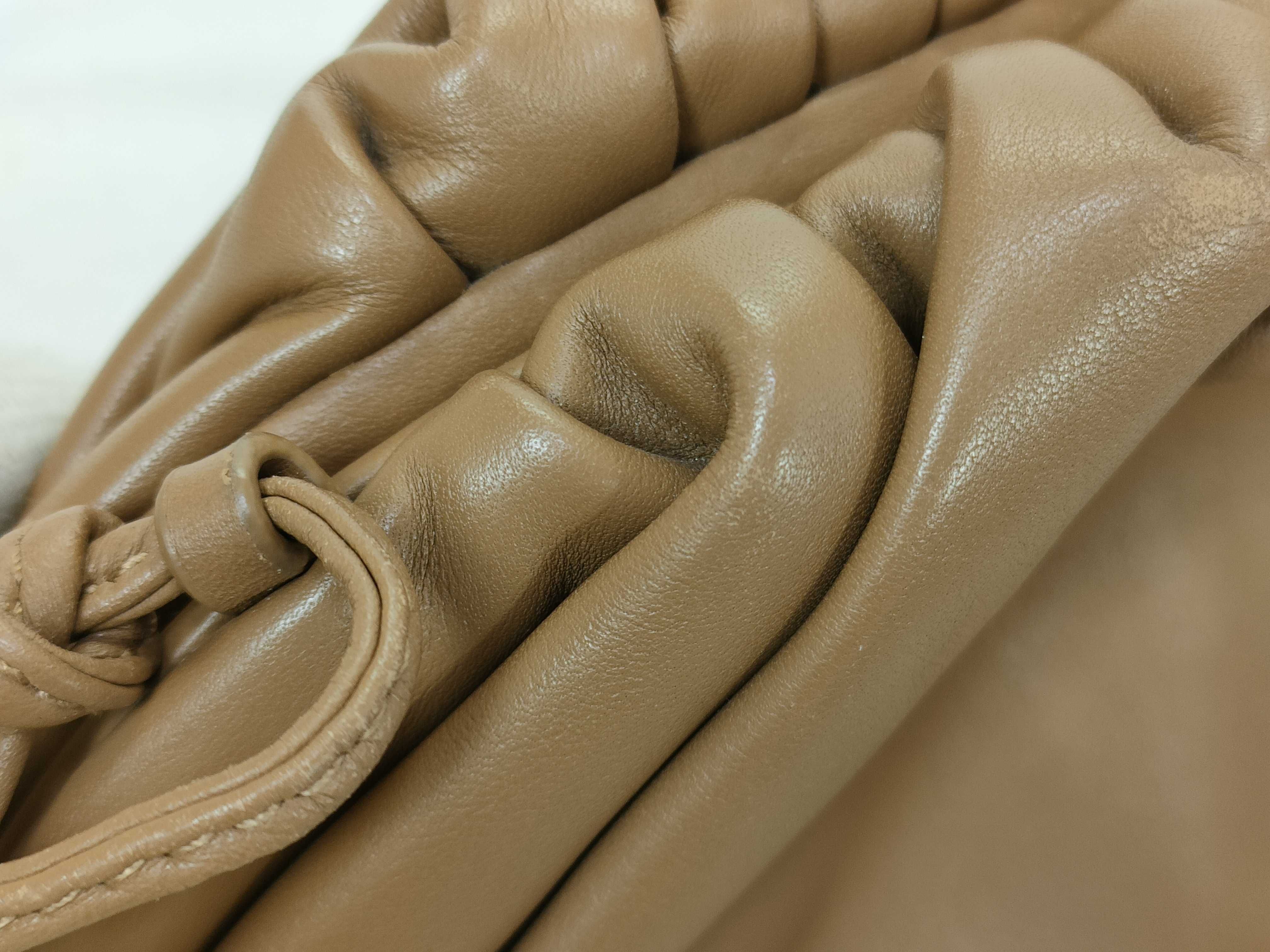 Mini The Pouch Leather Shoulder Bag Brown Shoulder Bag — view 11