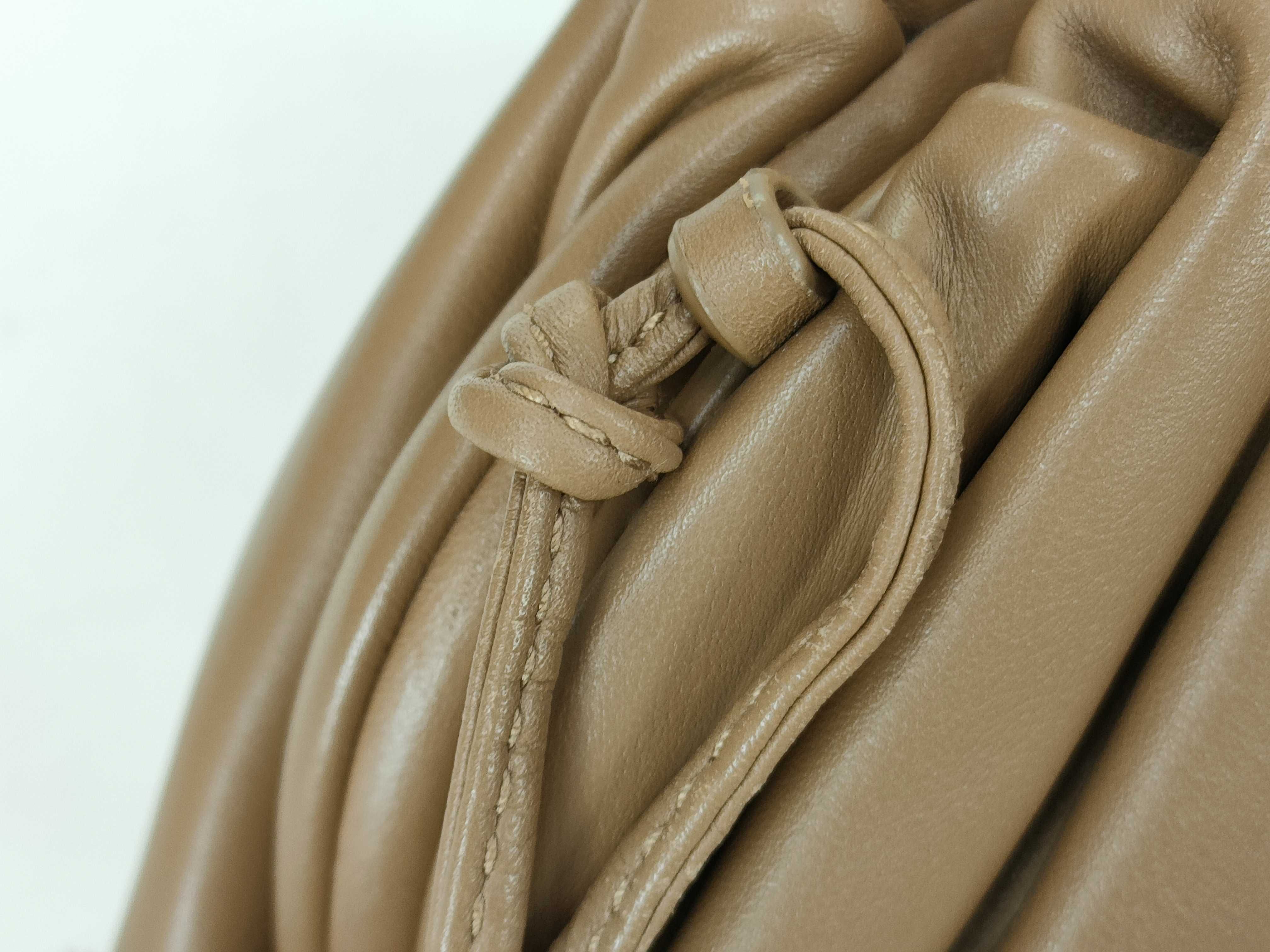 Mini The Pouch Leather Shoulder Bag Brown Shoulder Bag — view 5