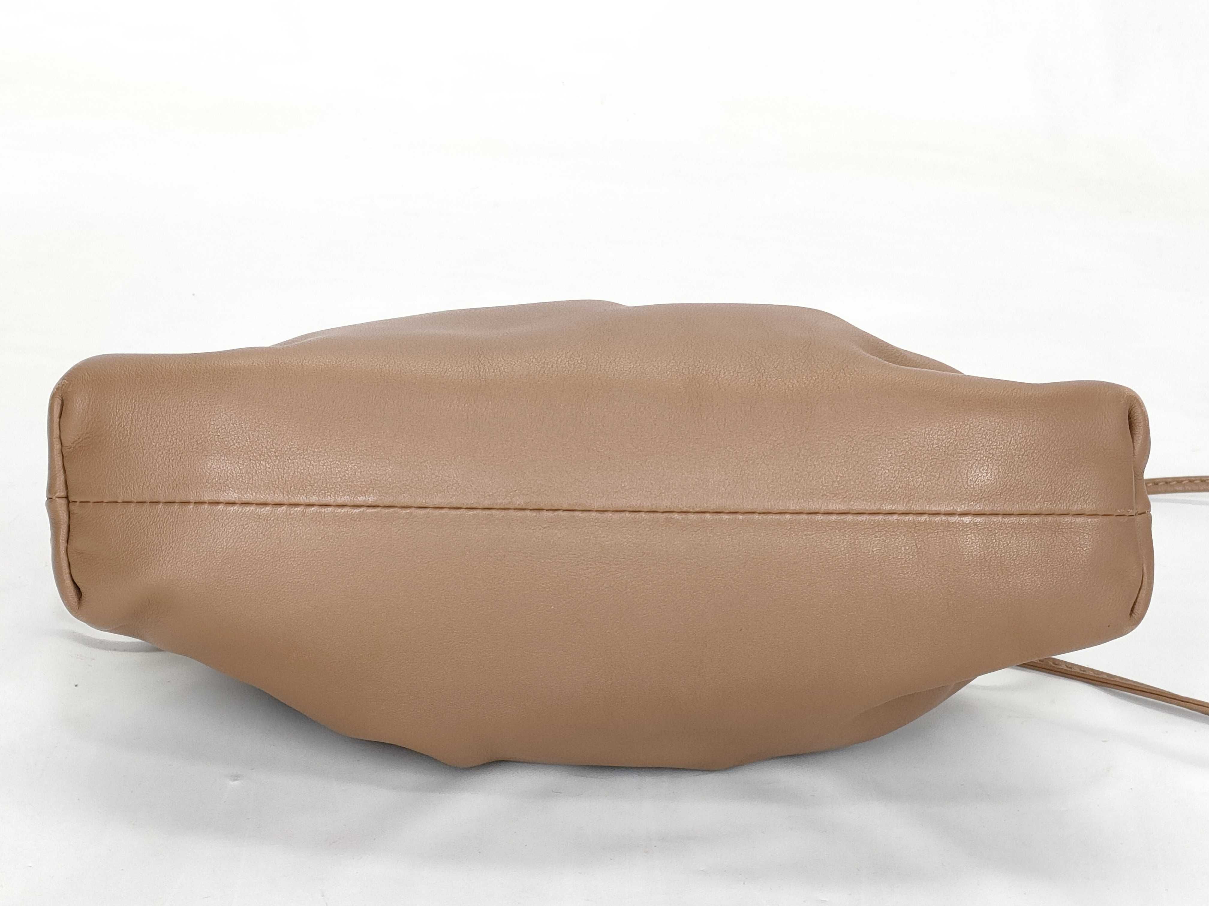 Mini The Pouch Leather Shoulder Bag Brown Shoulder Bag — view 7