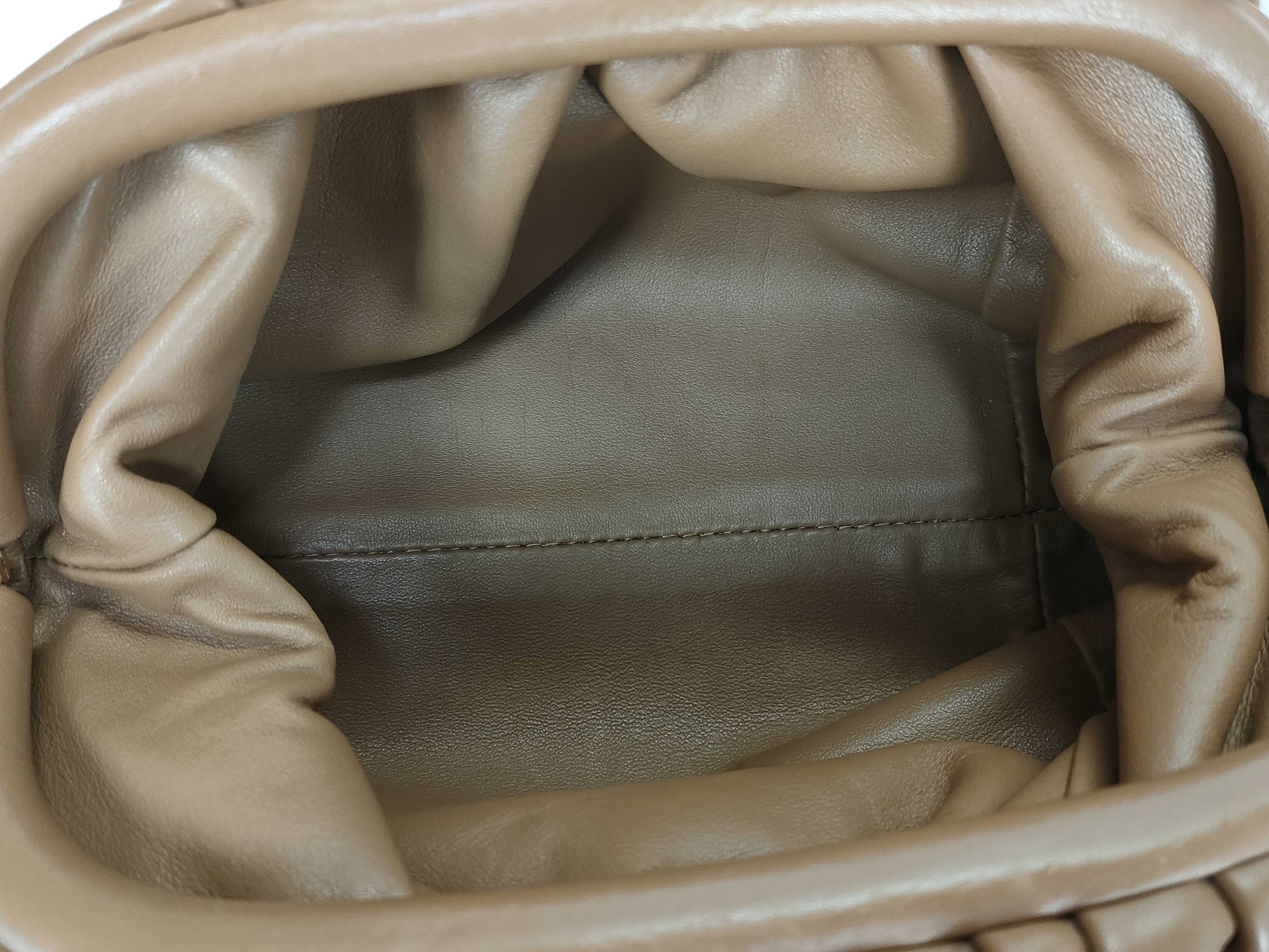 Mini The Pouch Leather Shoulder Bag Brown Shoulder Bag — view 9