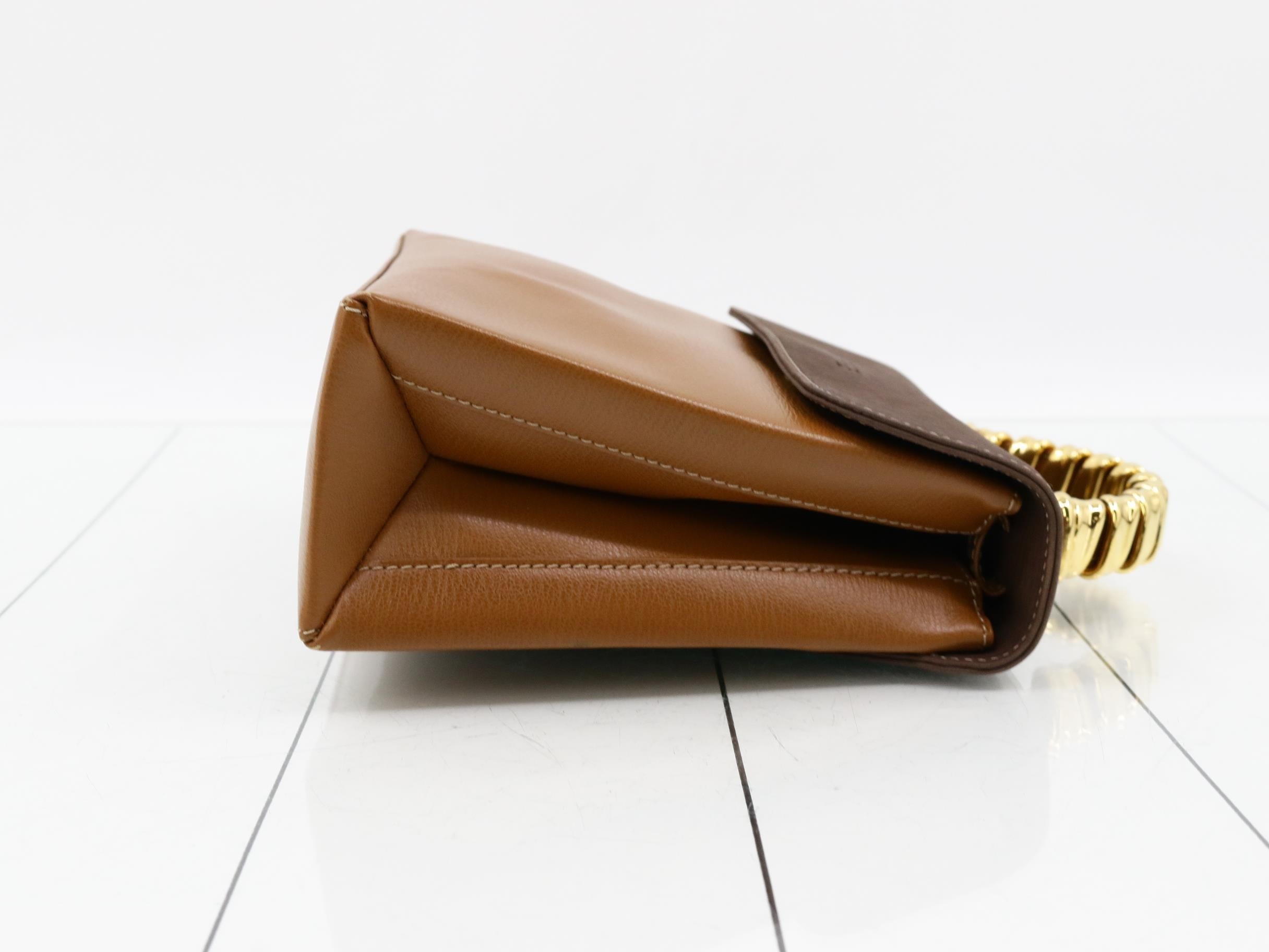 Velázquez Leather 2-Way Handbag, Bi-color — view 3