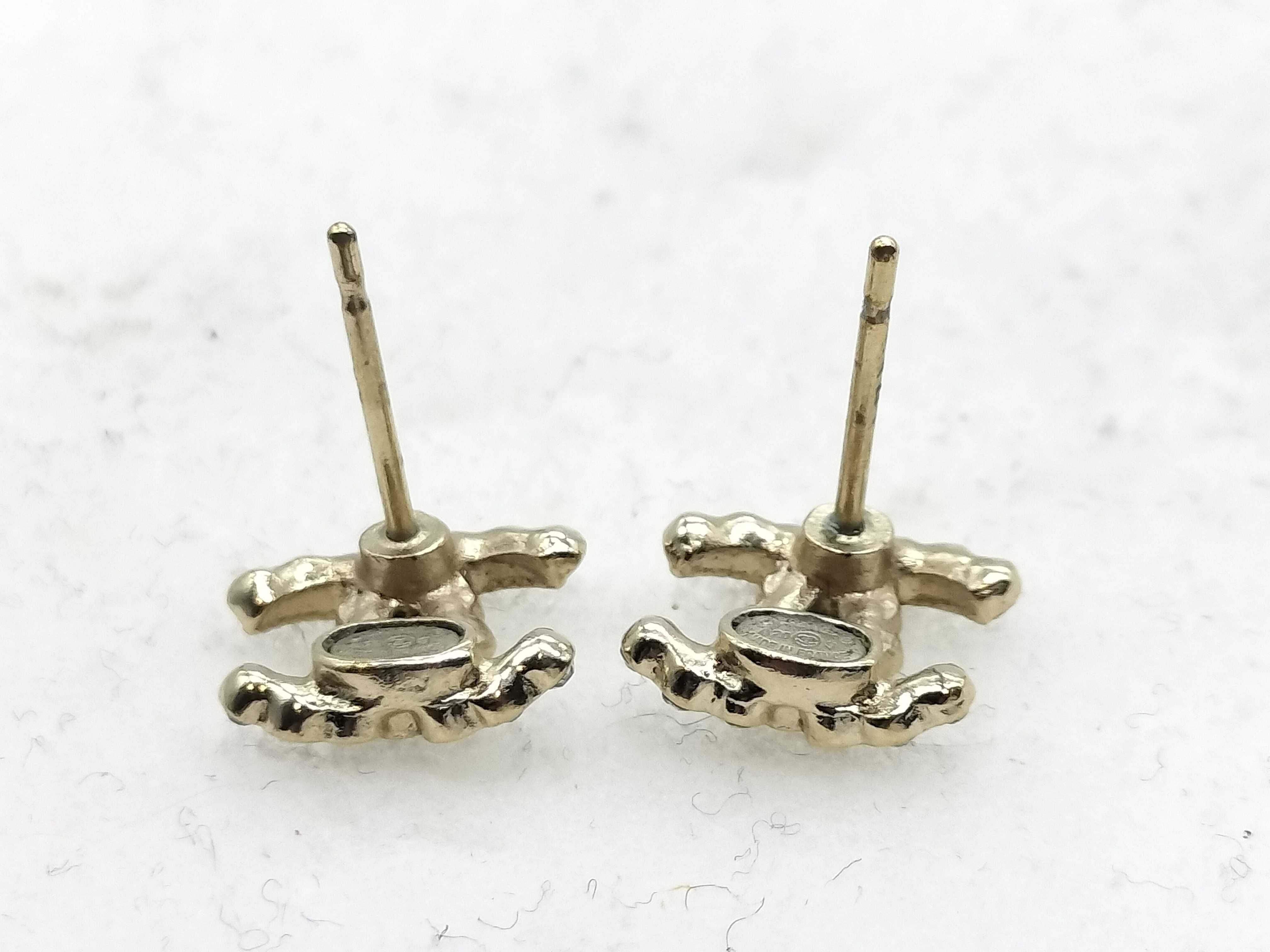 Earrings A20S Coco Rhinestone Earrings (Multiple stones missing) — view 5