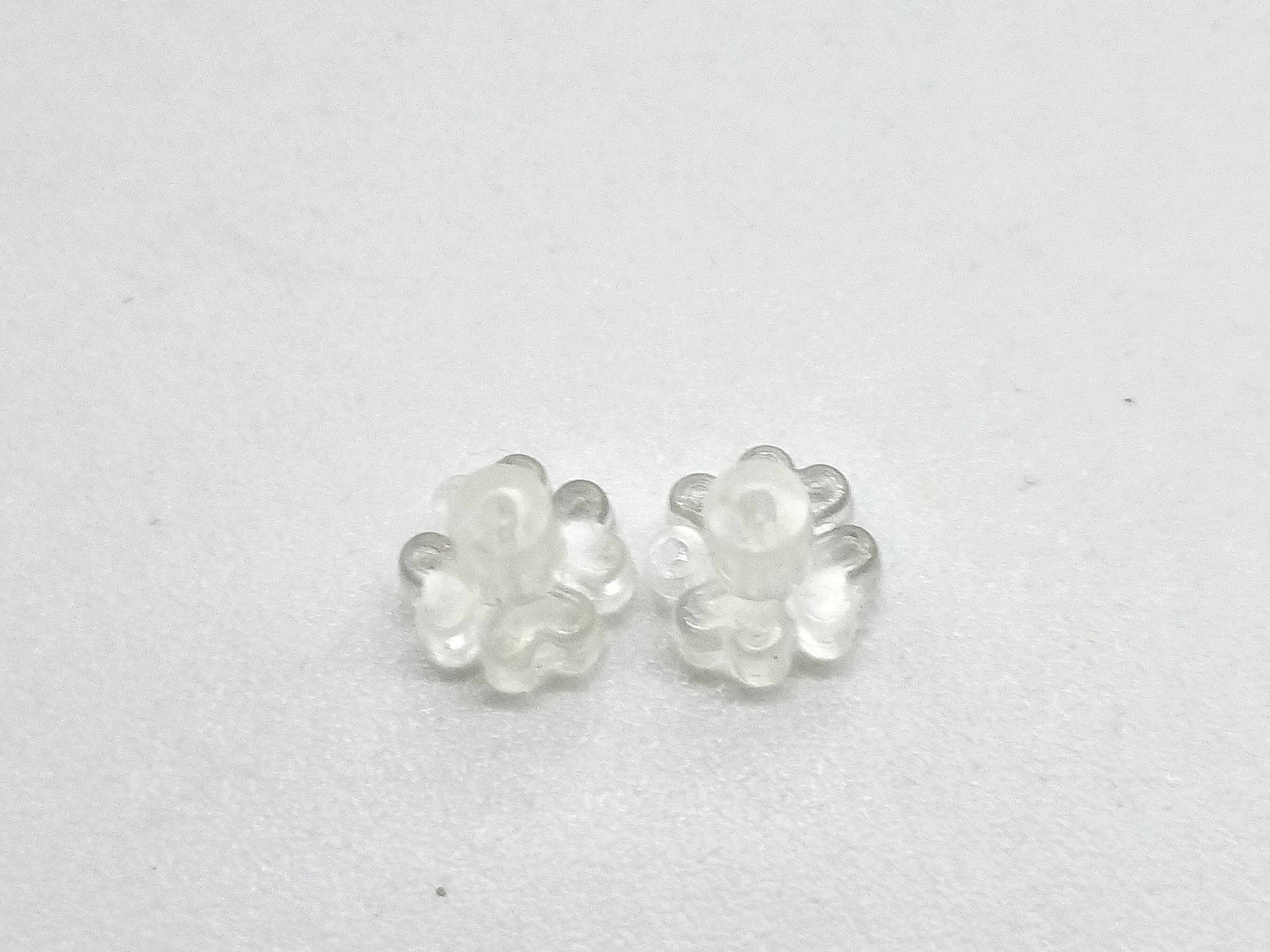 Earrings A20S Coco Rhinestone Earrings (Multiple stones missing) — view 7