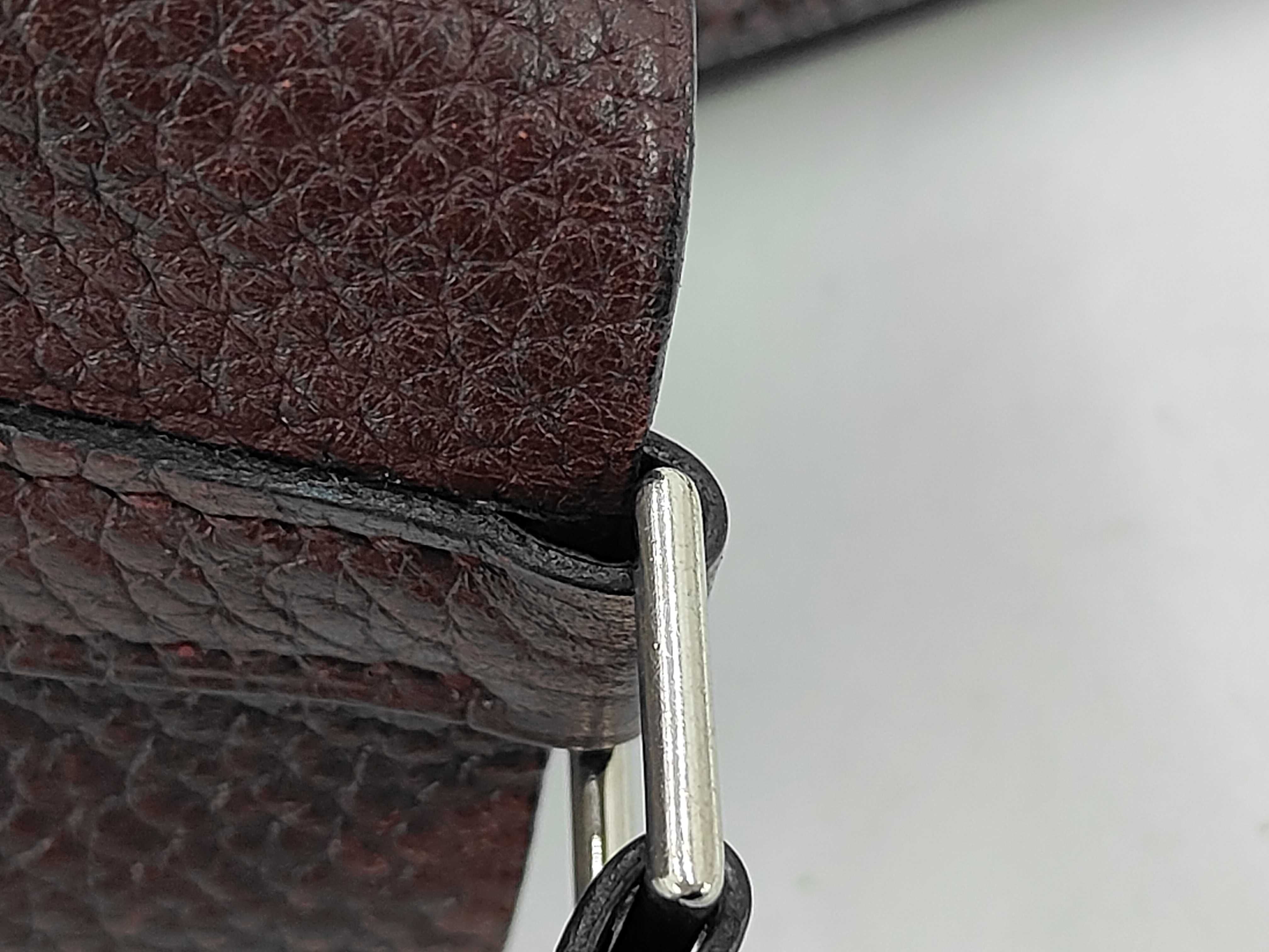 Picotin Lock MM Taurillon Clemence Bordeaux Silver Hardware M Stamp Handbag — view 7