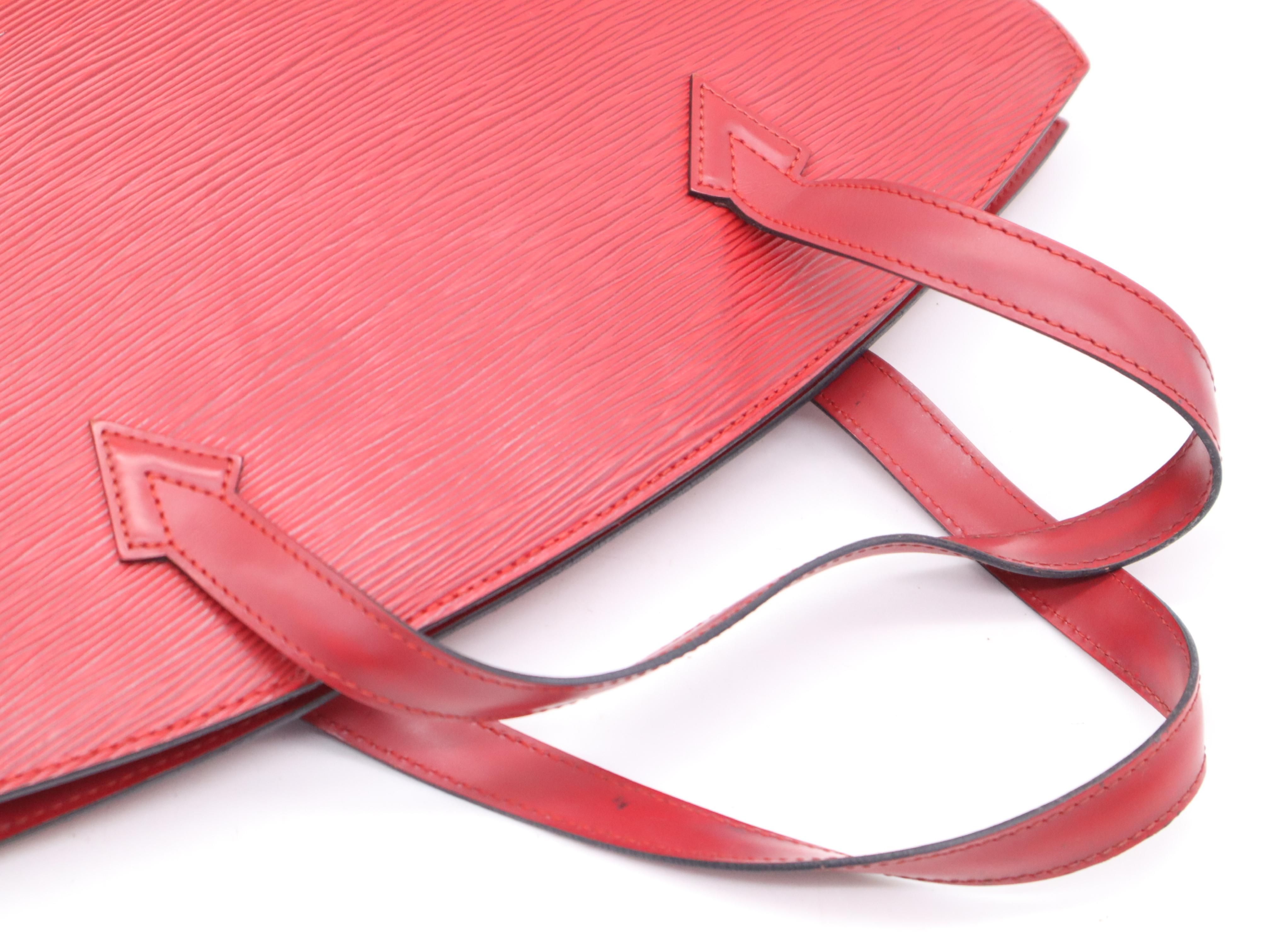 M52277 Epi Saint Jacques Castilian Red Handbag — view 6