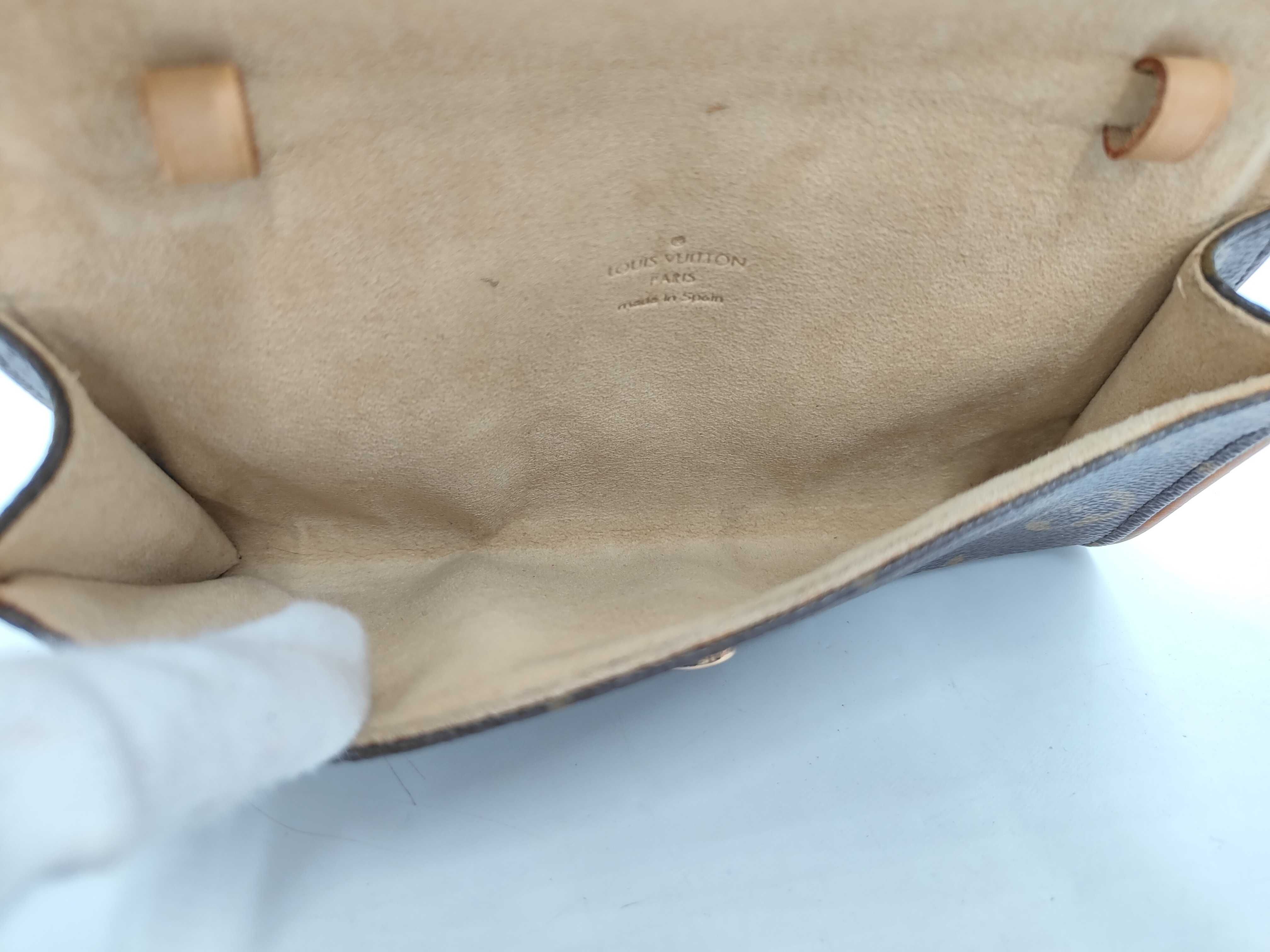 Monogram Louis Vuitton Monogram Pochette Twin PM CA1918 Pouch — view 10