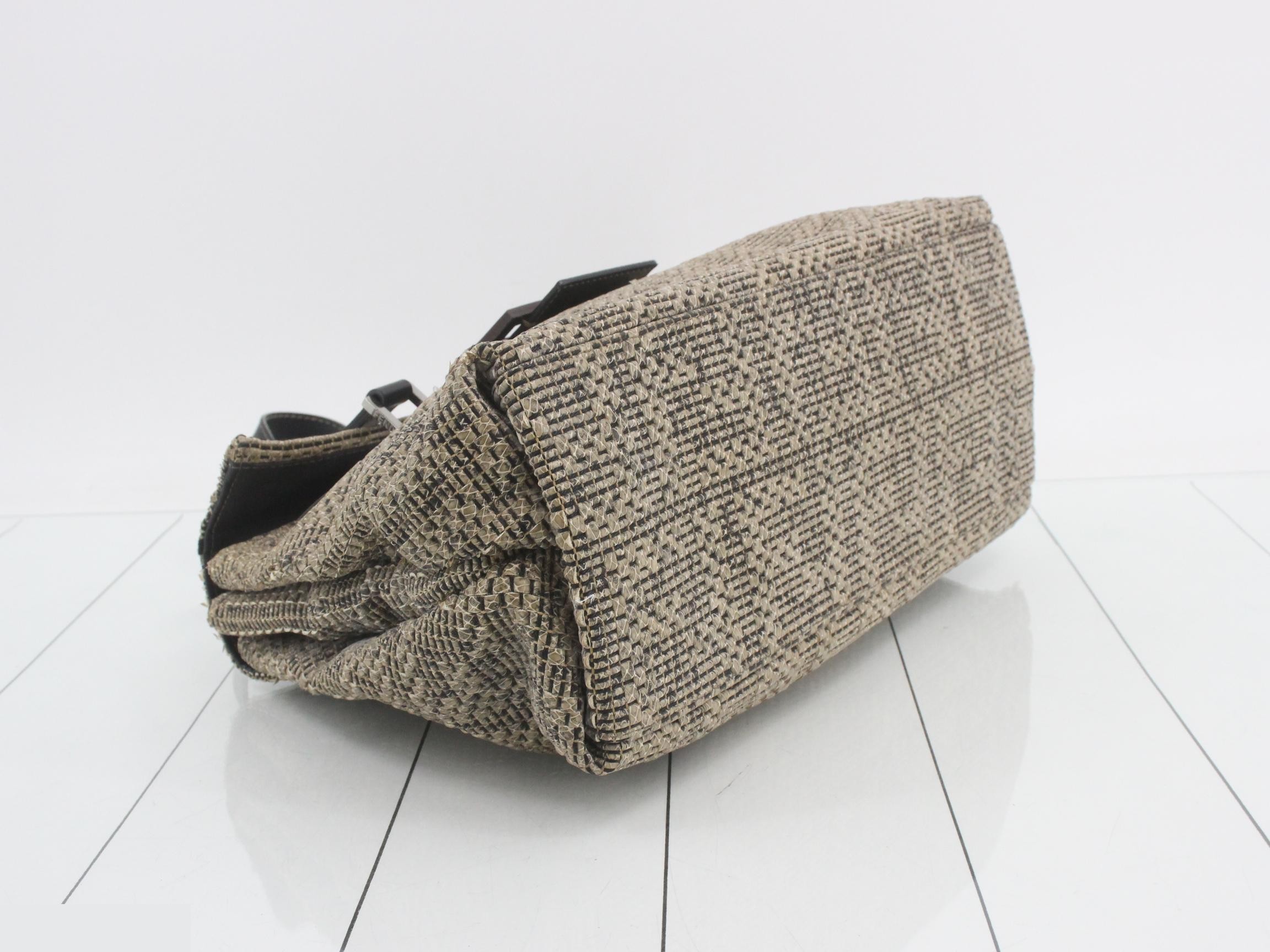 Baguette Python Shoulder Bag — view 5