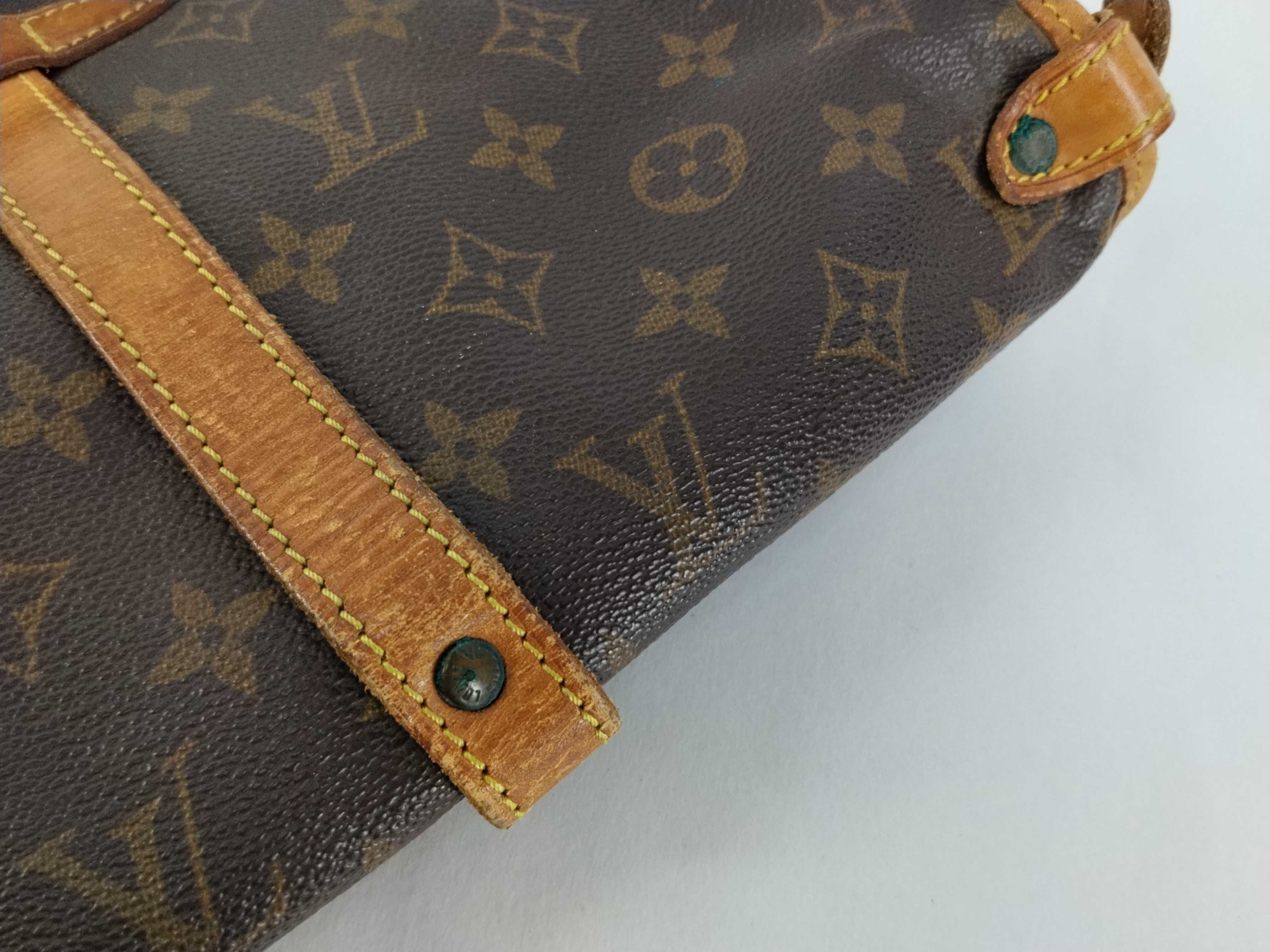 Monogram Vuitton Saumur Shoulder Bag — view 12