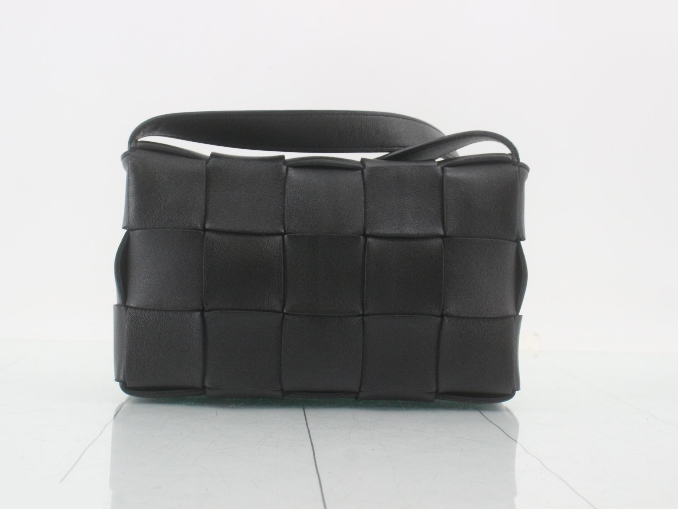 Maxi Intrecciato Cassette Shoulder Bag — view 2