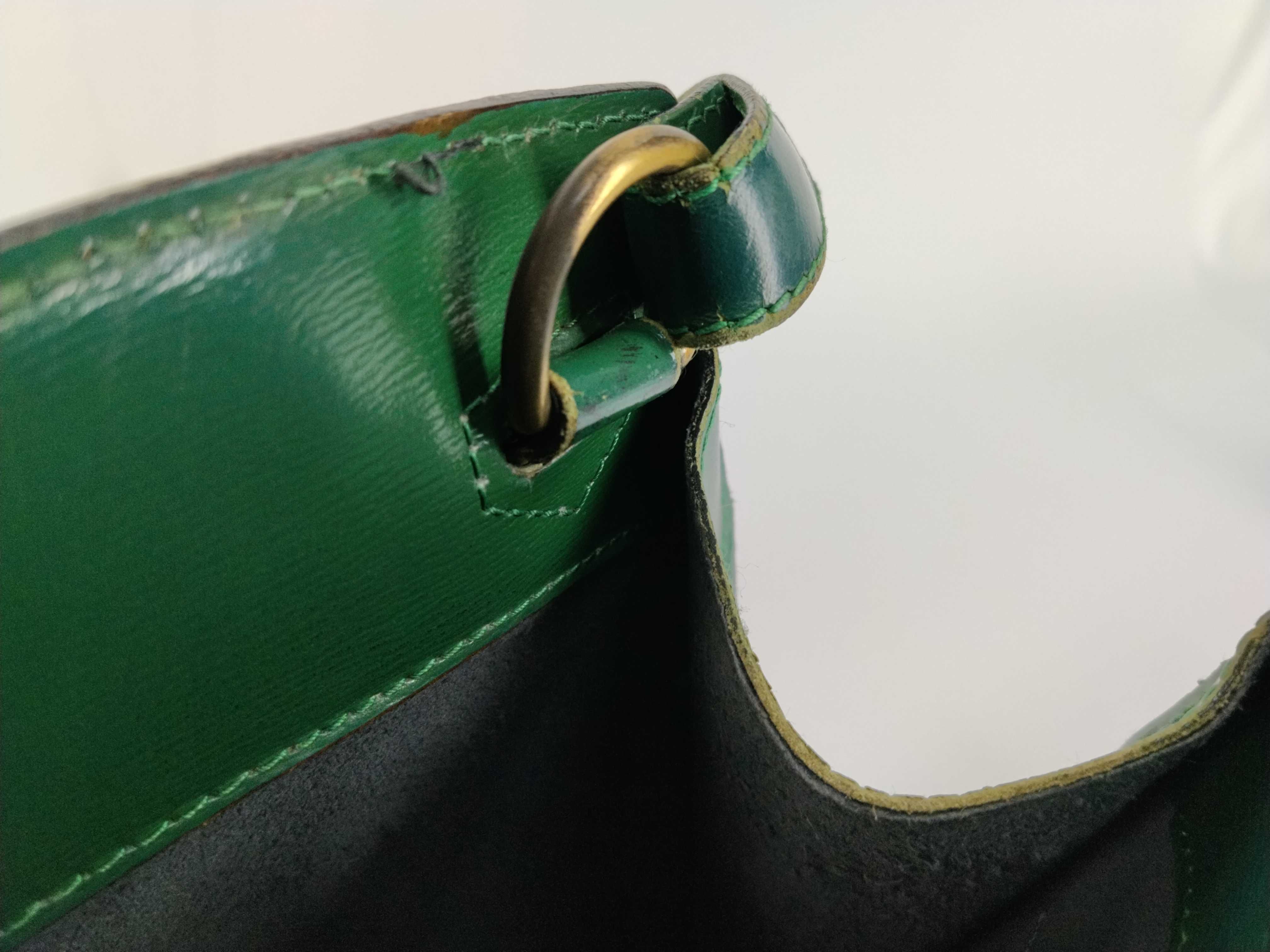 Epi Leather Shoulder Bag, Cluny, Borneo Green, M52254 — view 13