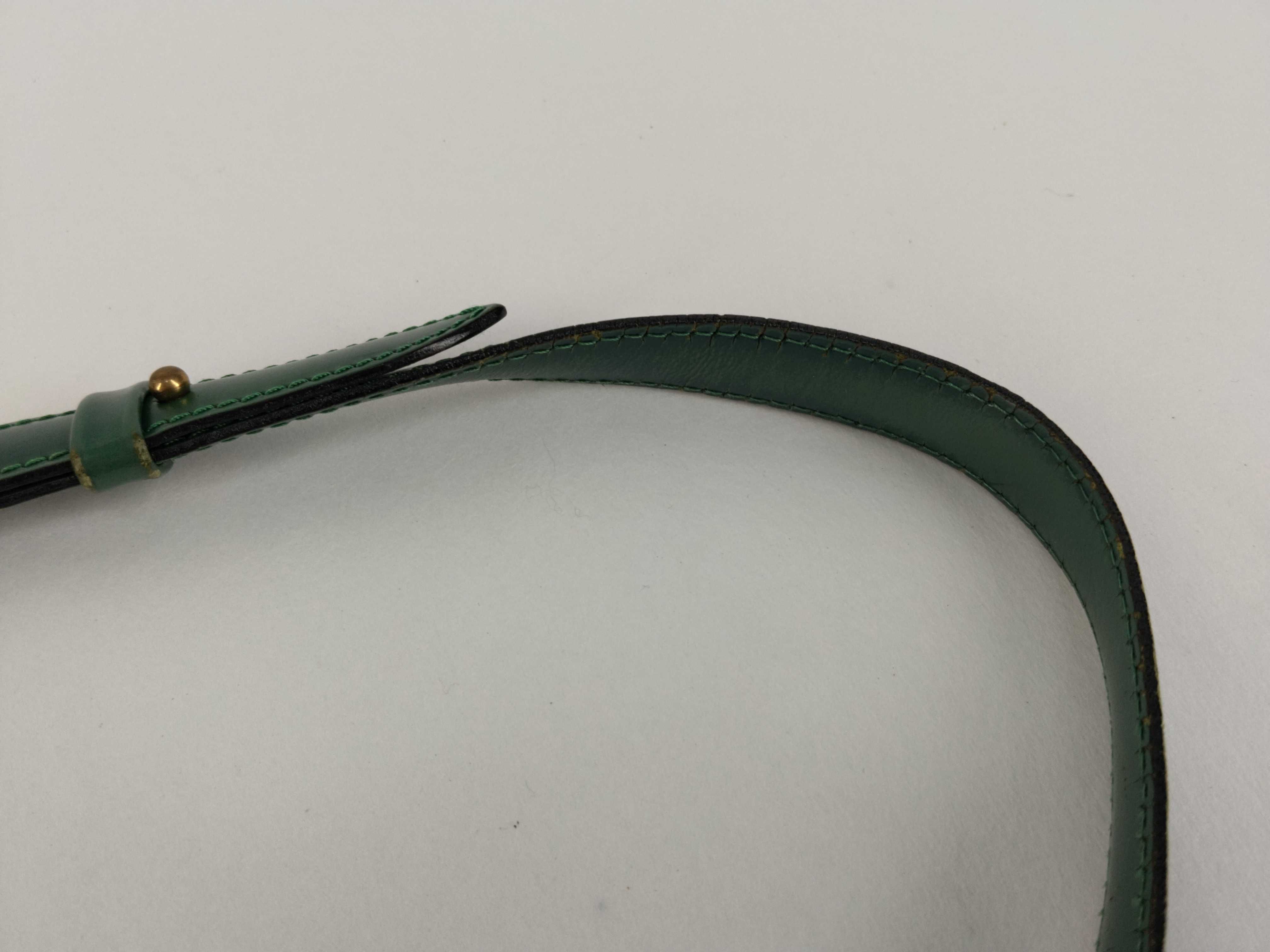 Epi Leather Shoulder Bag, Cluny, Borneo Green, M52254 — view 4