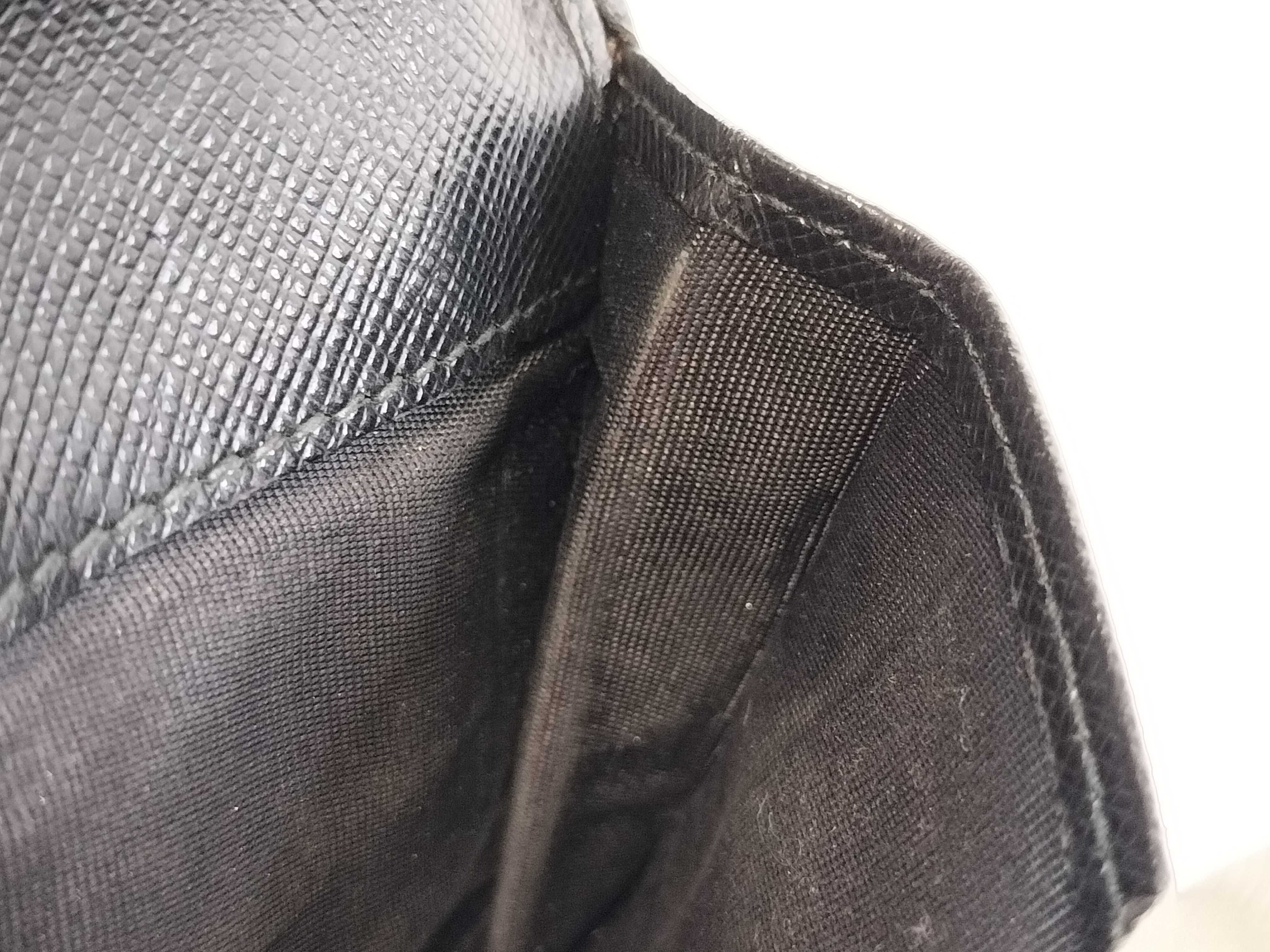 Saffiano Bi-fold Wallet with Black Logo — view 13