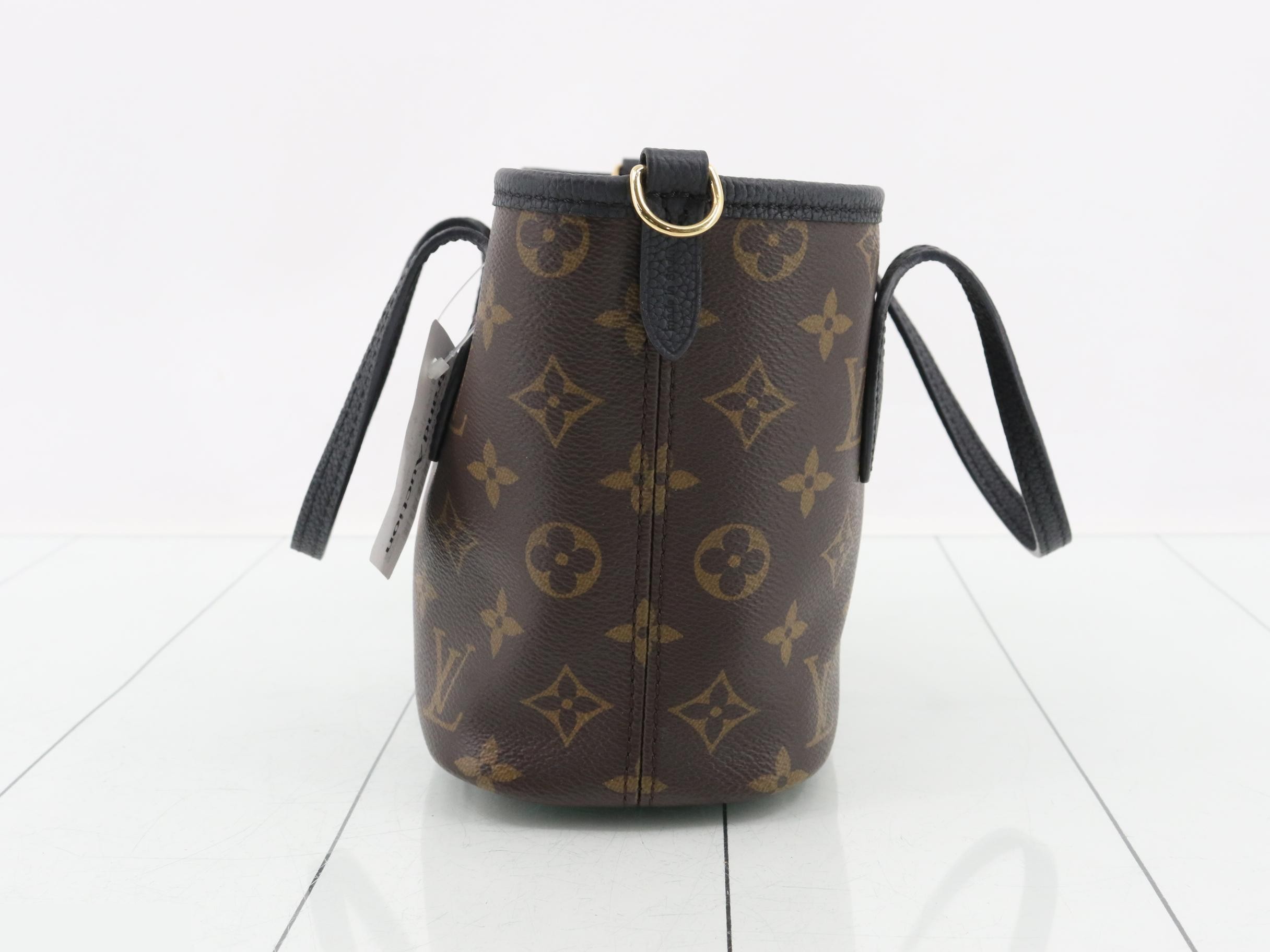 Neverfull Inside Out BB Noir (Strap and Pouch Included) — view 3