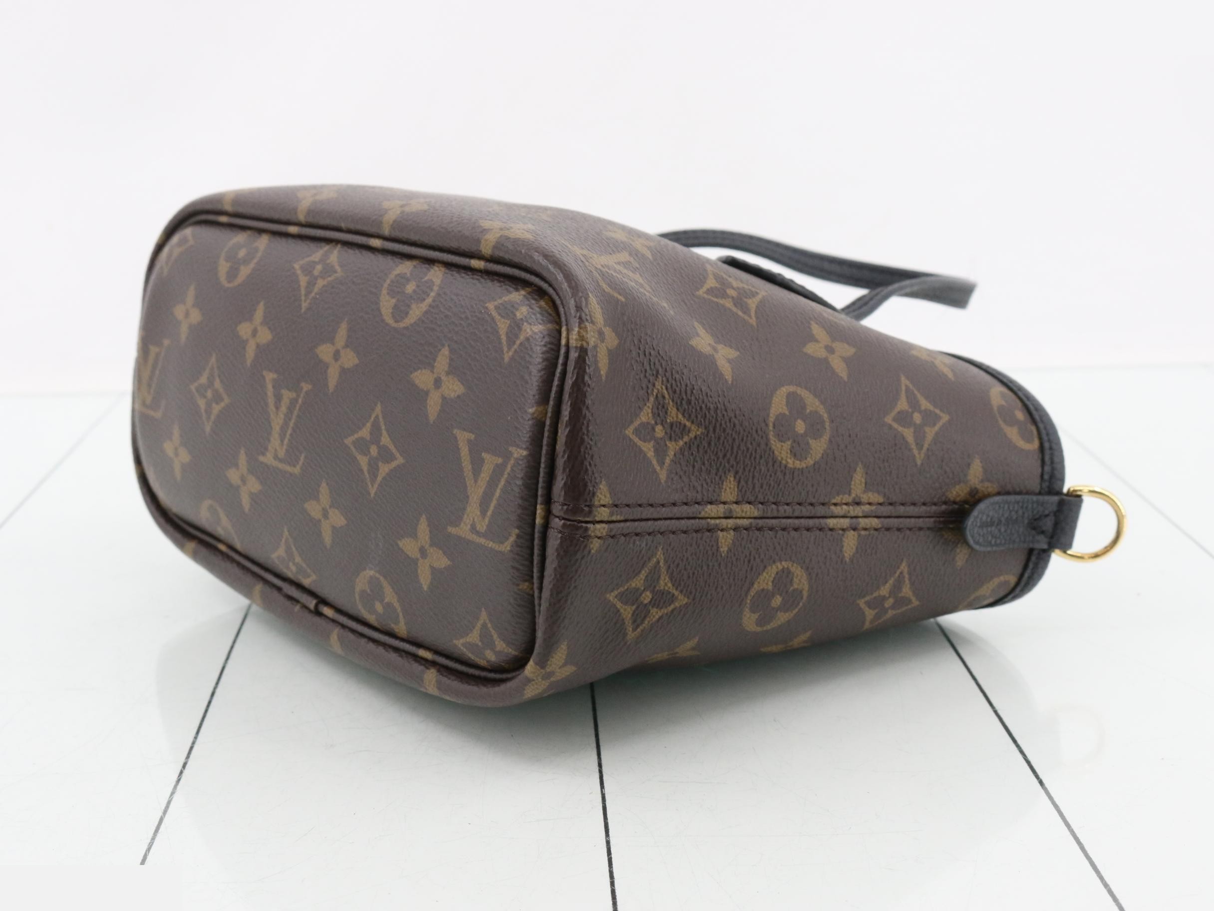 Neverfull Inside Out BB Noir (Strap and Pouch Included) — view 6