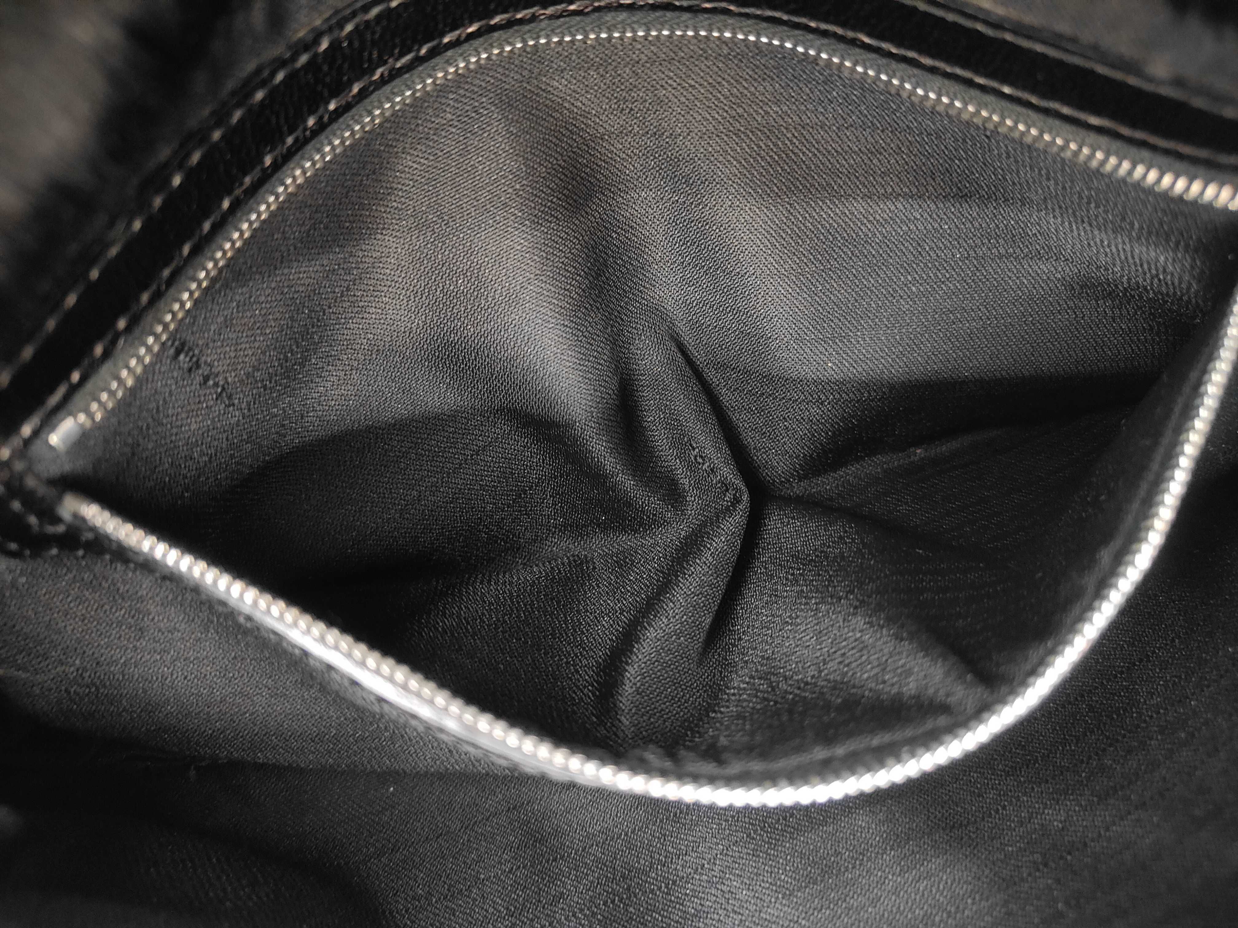 Black Calf Hair Mamma Bucket Handbag — view 9