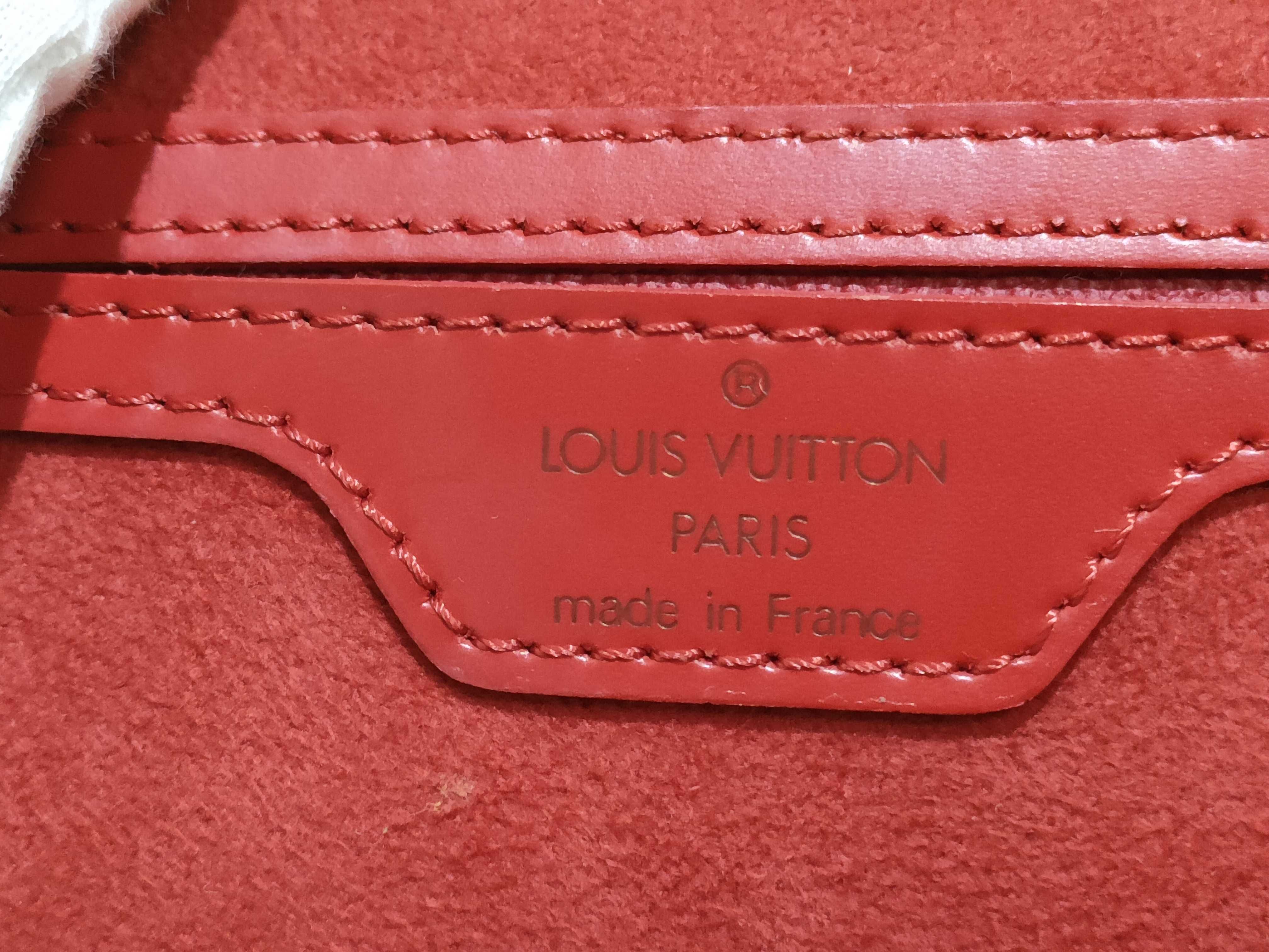 Epi Leather Backpack M52237 VI0043 Red — view 11