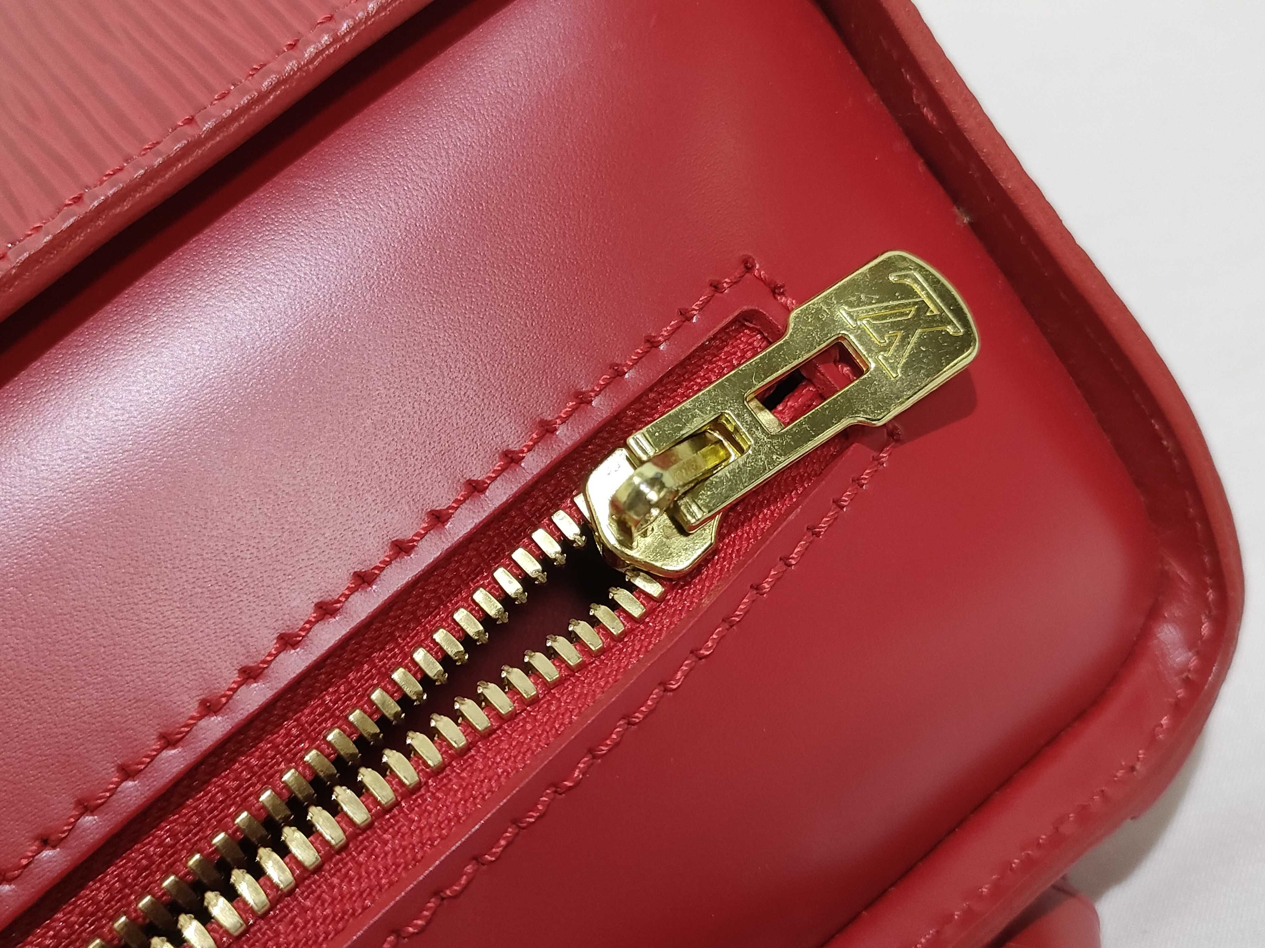 Epi Leather Backpack M52237 VI0043 Red — view 14