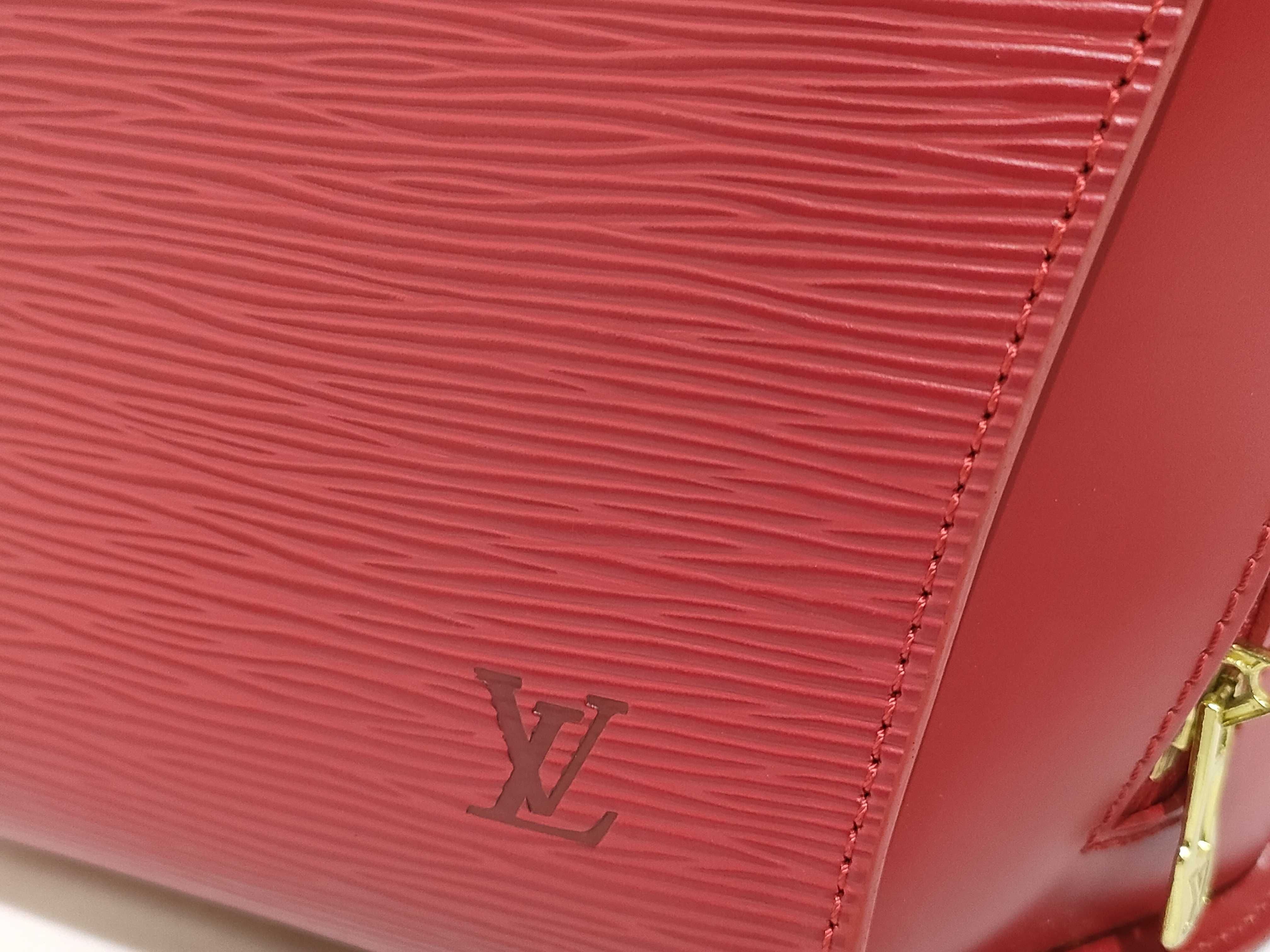 Epi Leather Backpack M52237 VI0043 Red — view 15