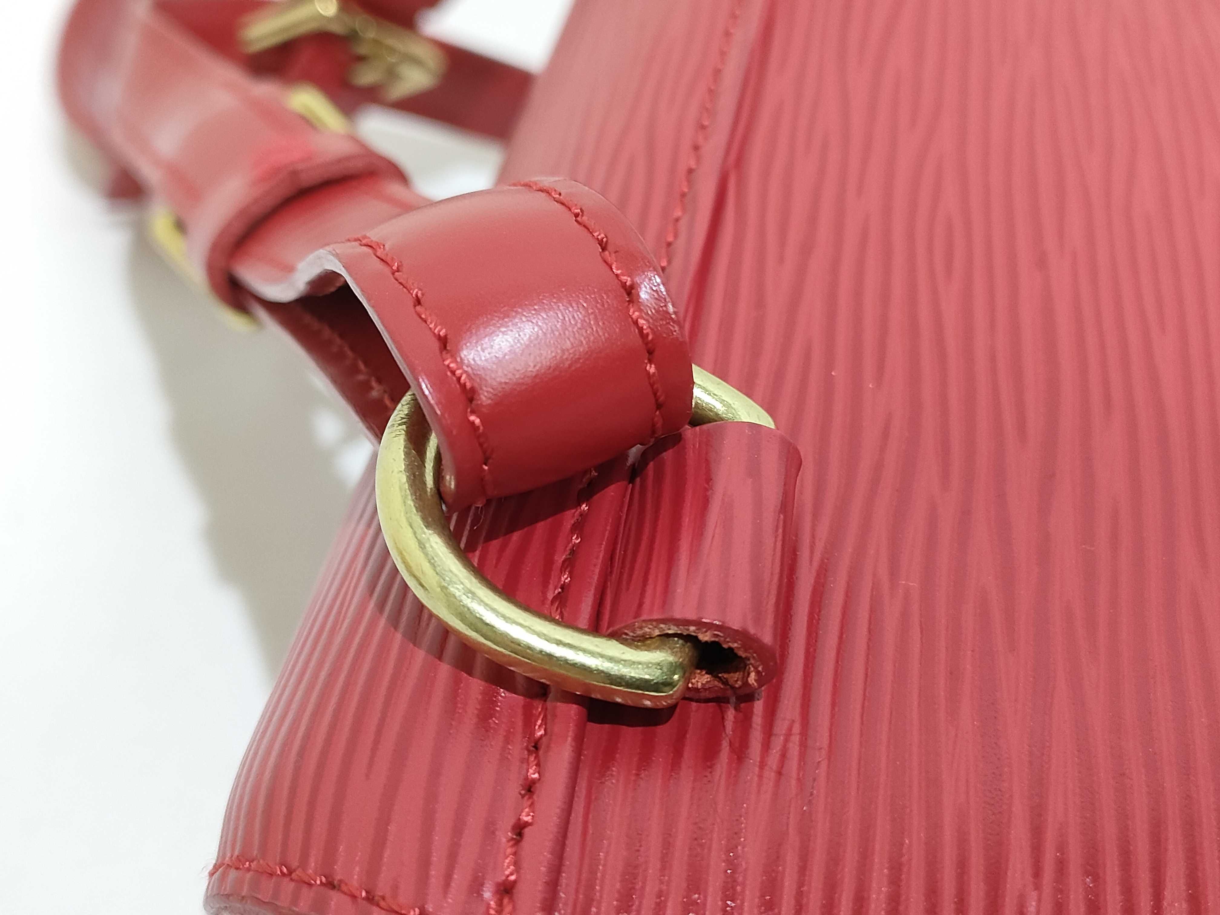 Epi Leather Backpack M52237 VI0043 Red — view 5