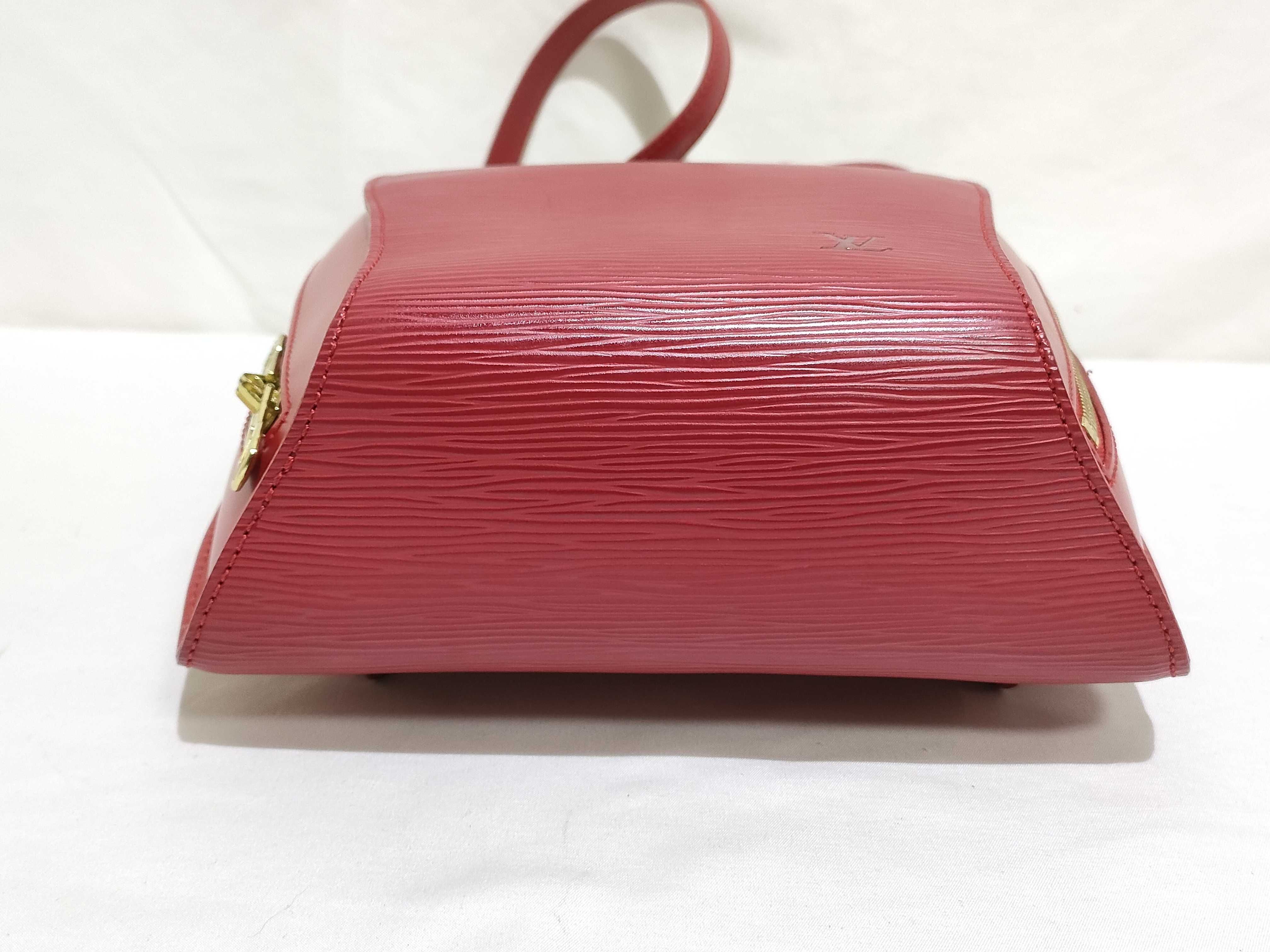 Epi Leather Backpack M52237 VI0043 Red — view 7