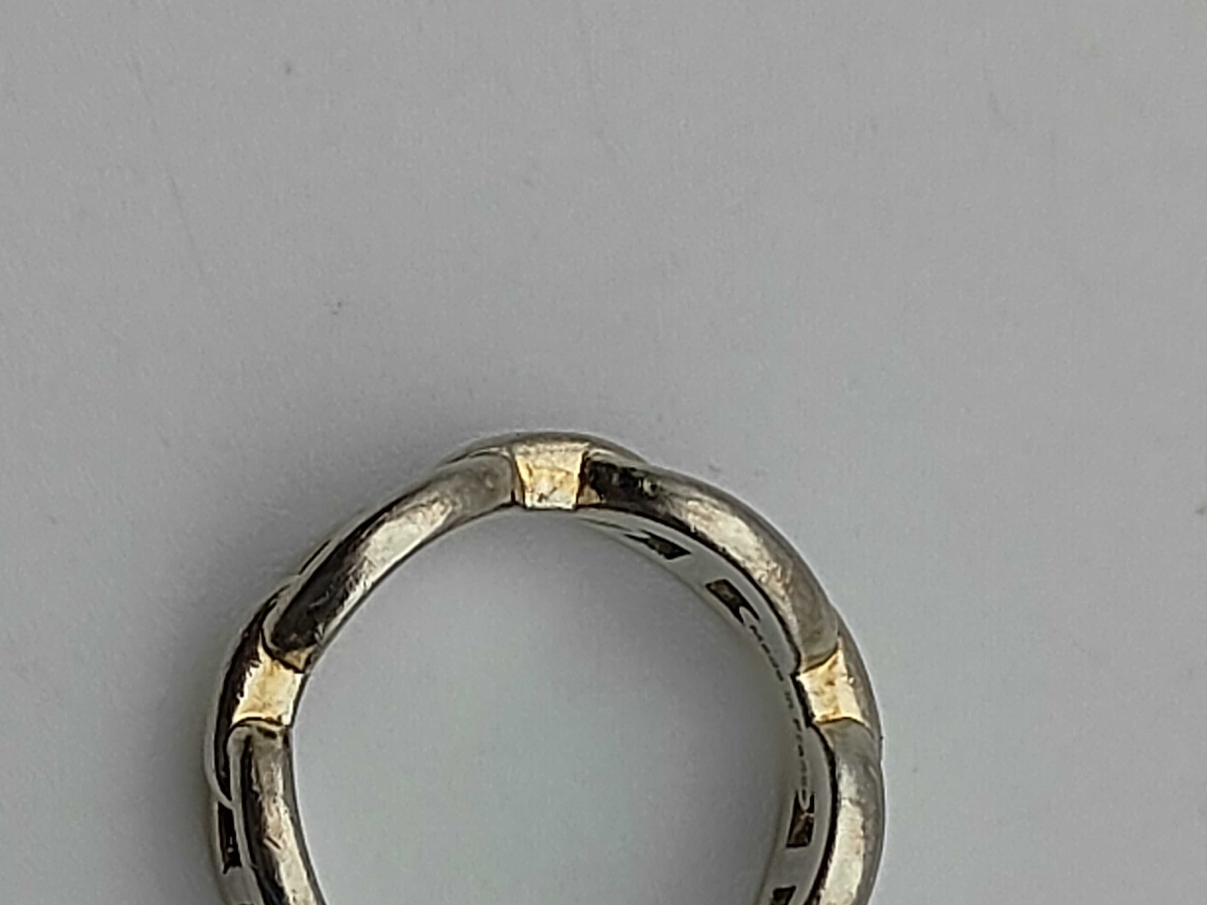 Chaine d'Ancre Enchainée Ring, Ag925, #57, 6.4g. — view 4