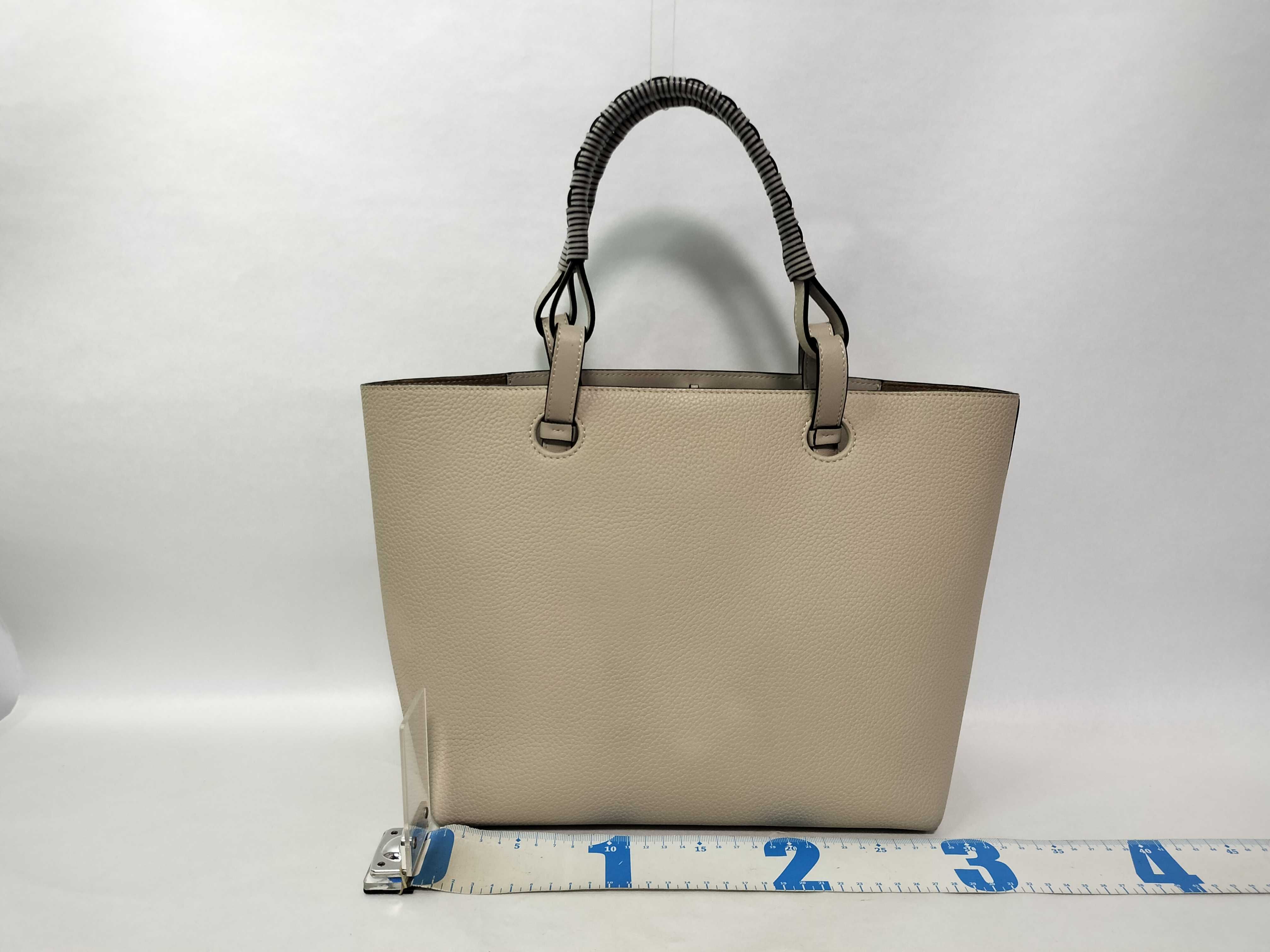 Anagram Tote Bag, Ivory Tote Bag — view 2