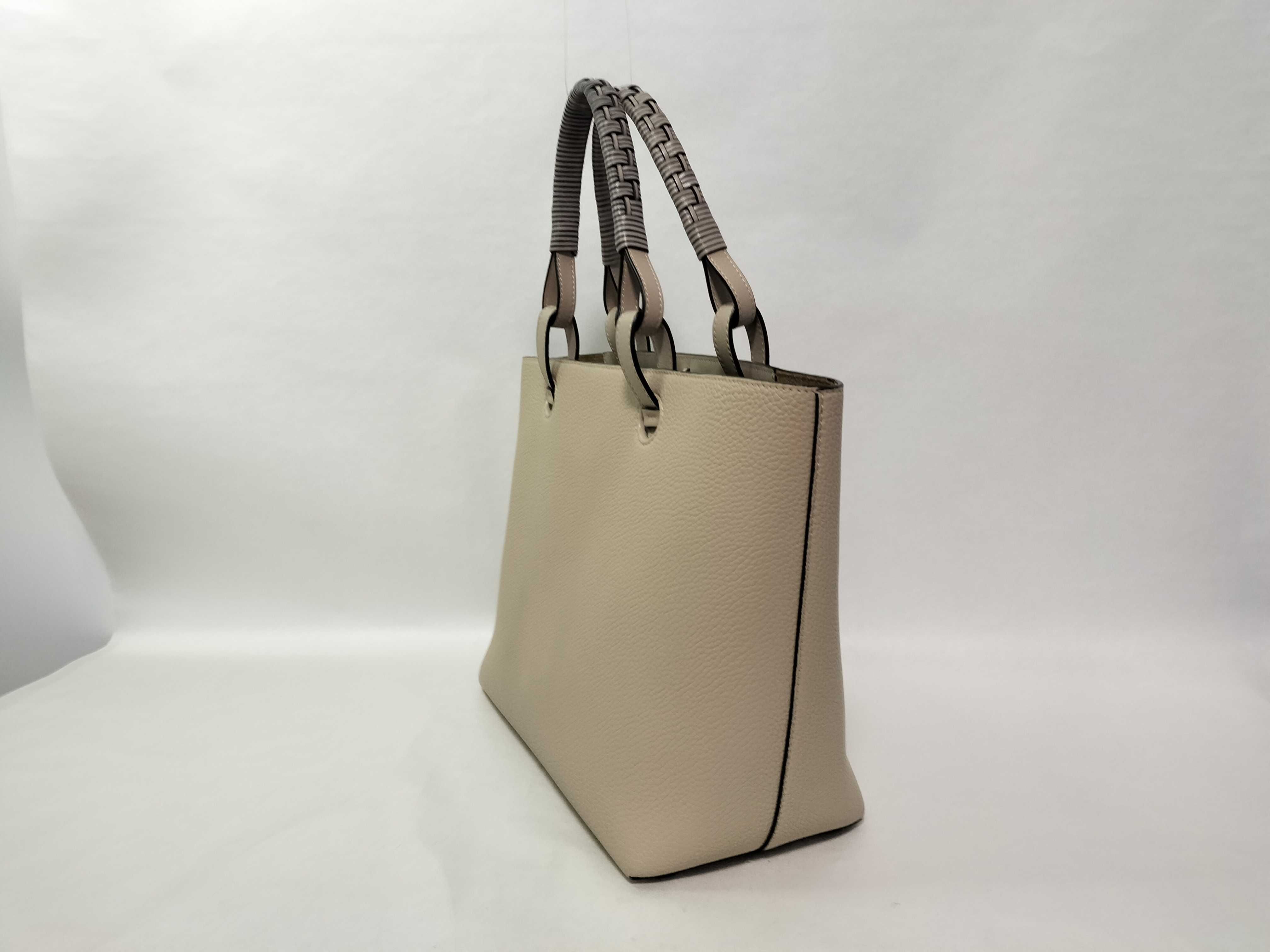 Anagram Tote Bag, Ivory Tote Bag — view 3