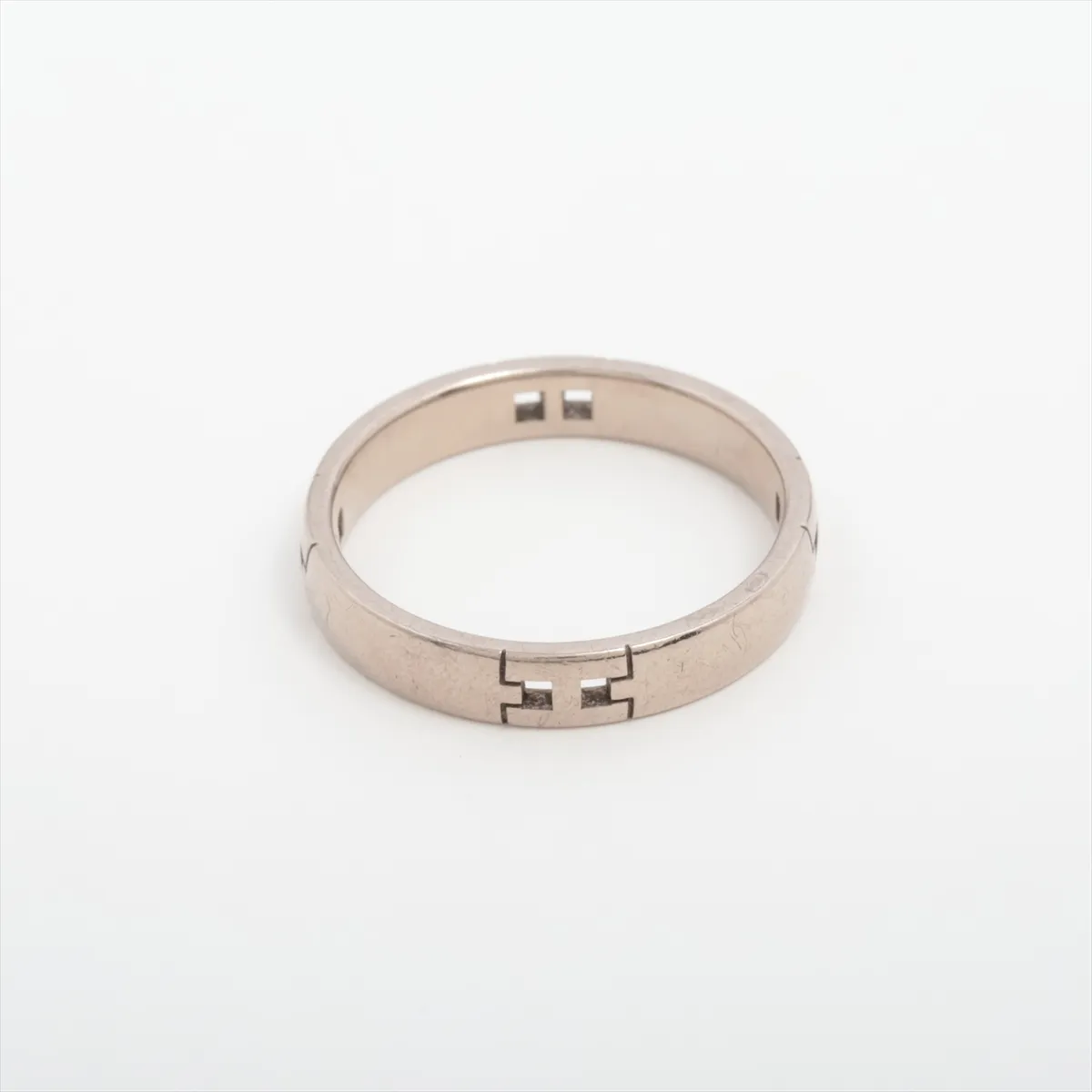 Hercules Ring 750 (WG) 4.1g 55 088456 Dents, plating peeling — view 2