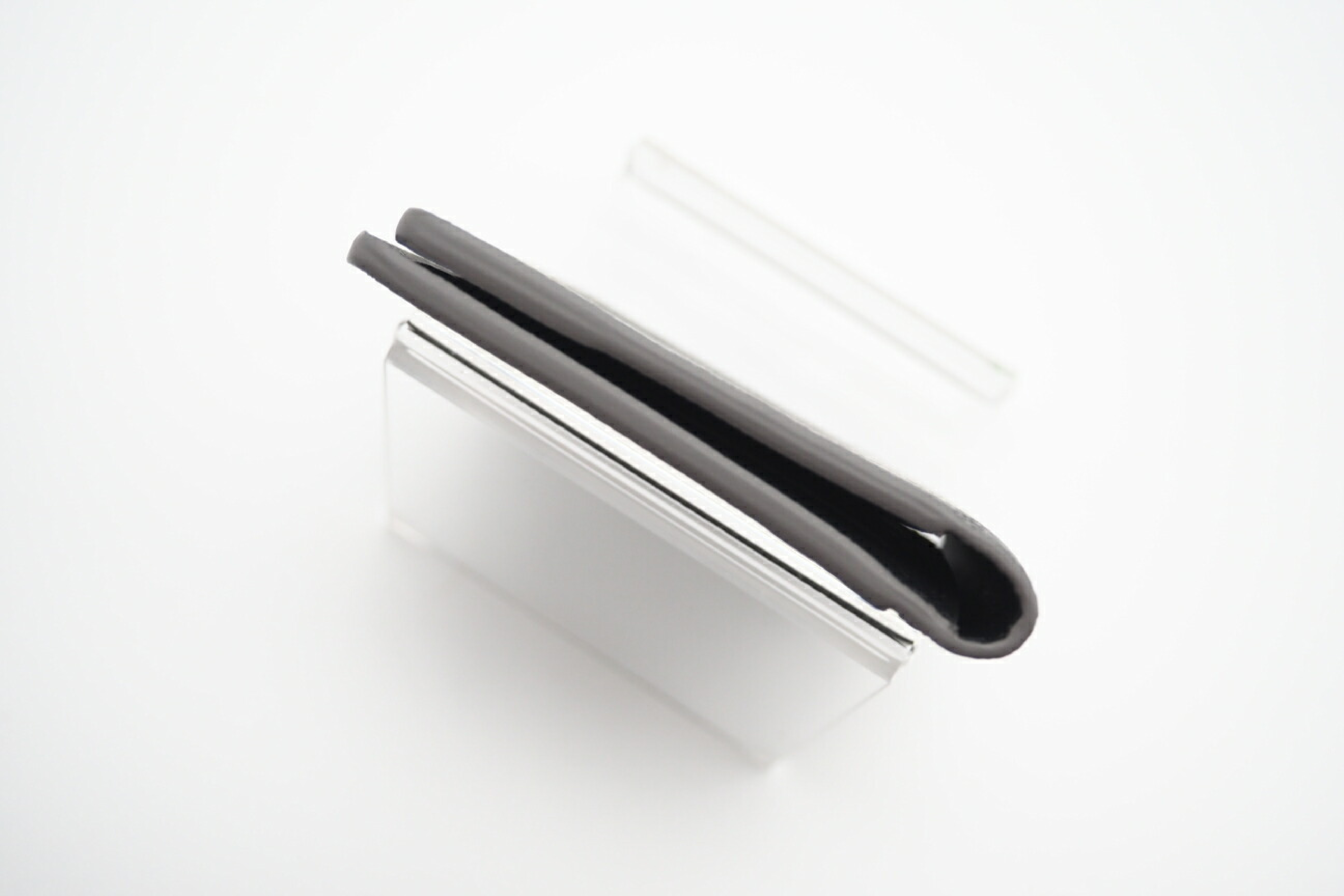 Taiga Organizer de Poche Black/Gray (with dust bag and box) Card Case — view 7