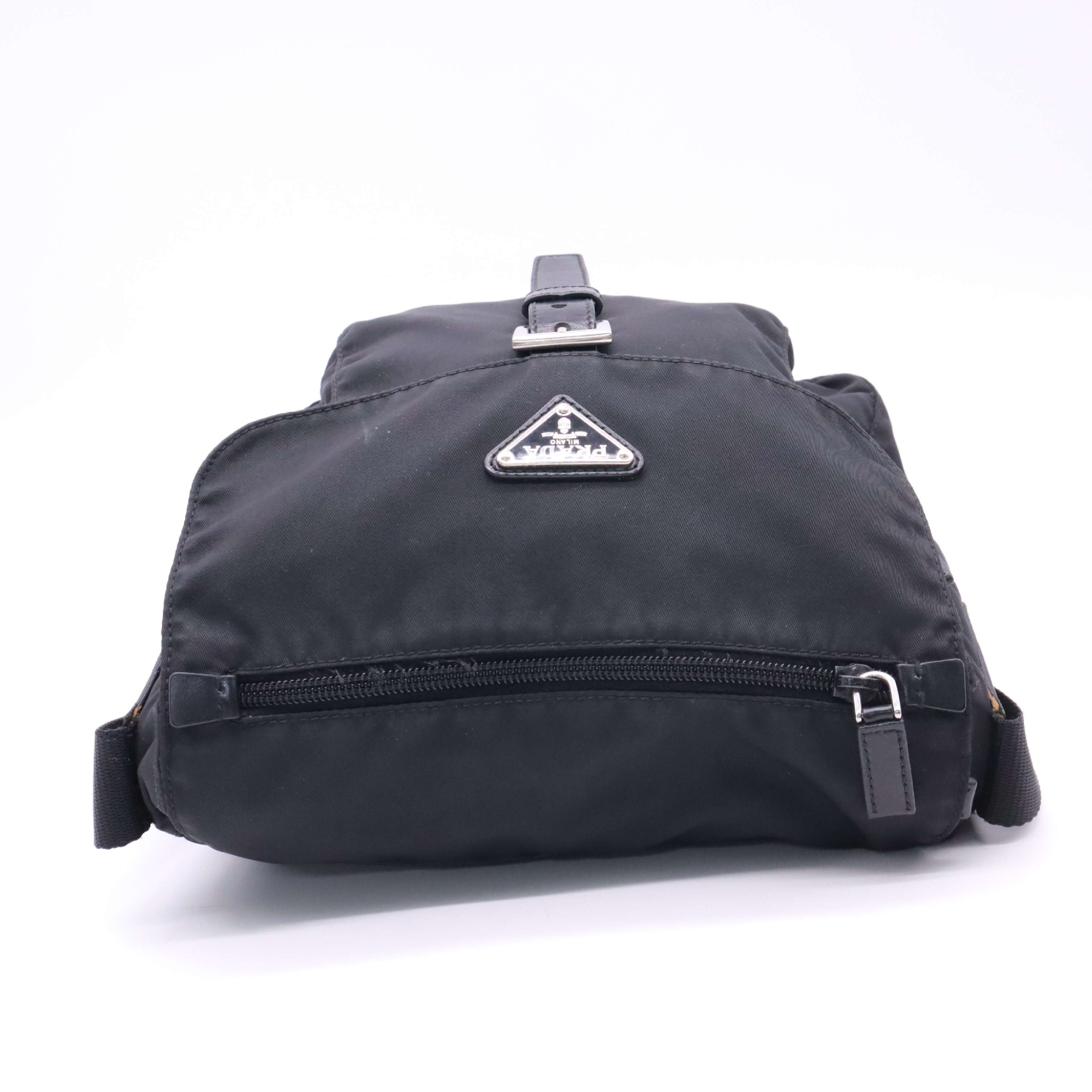 BT8994 Nylon Shoulder Bag, Black Shoulder Bag — view 6