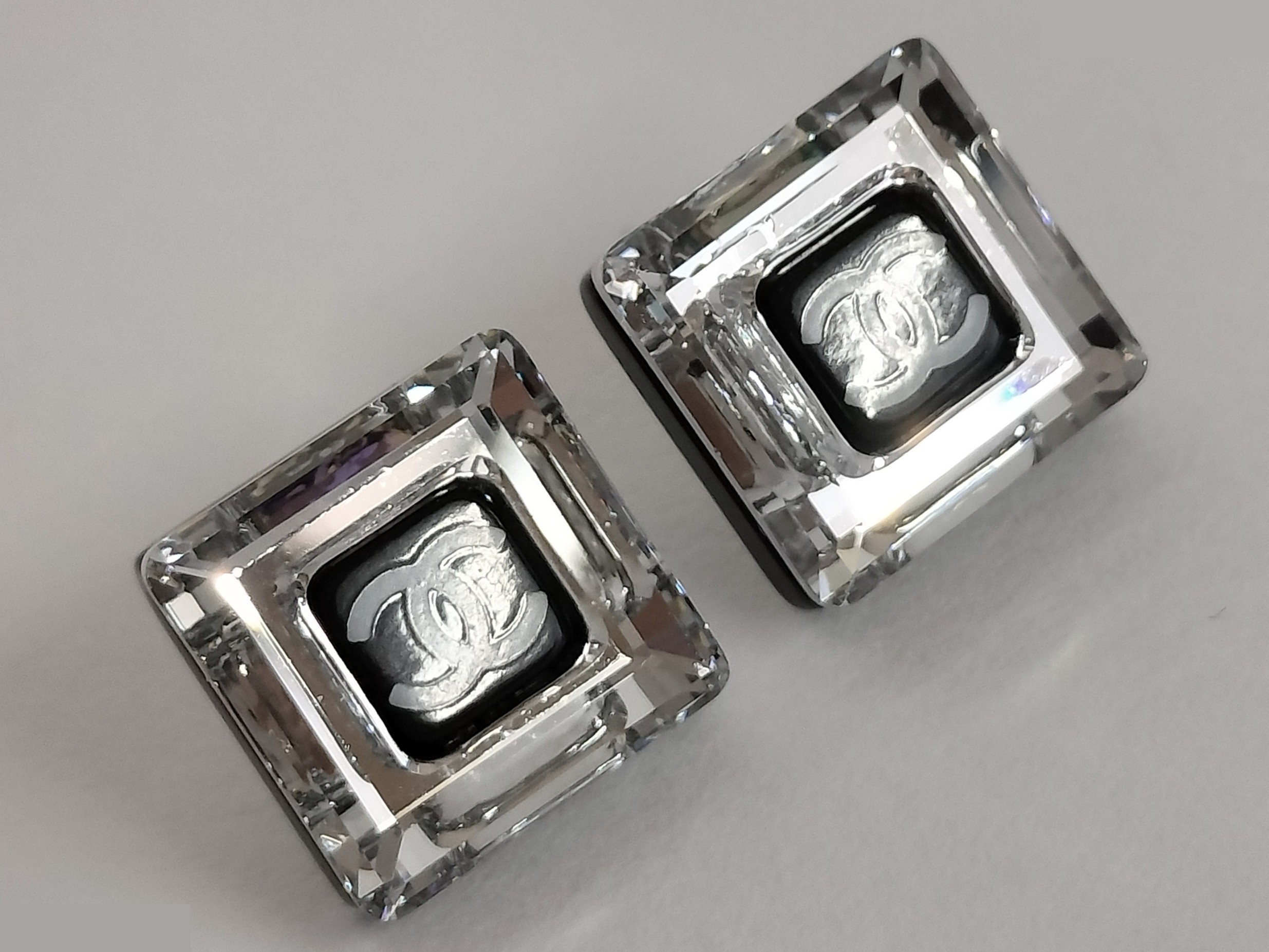 Coco Clear Earrings — view 5