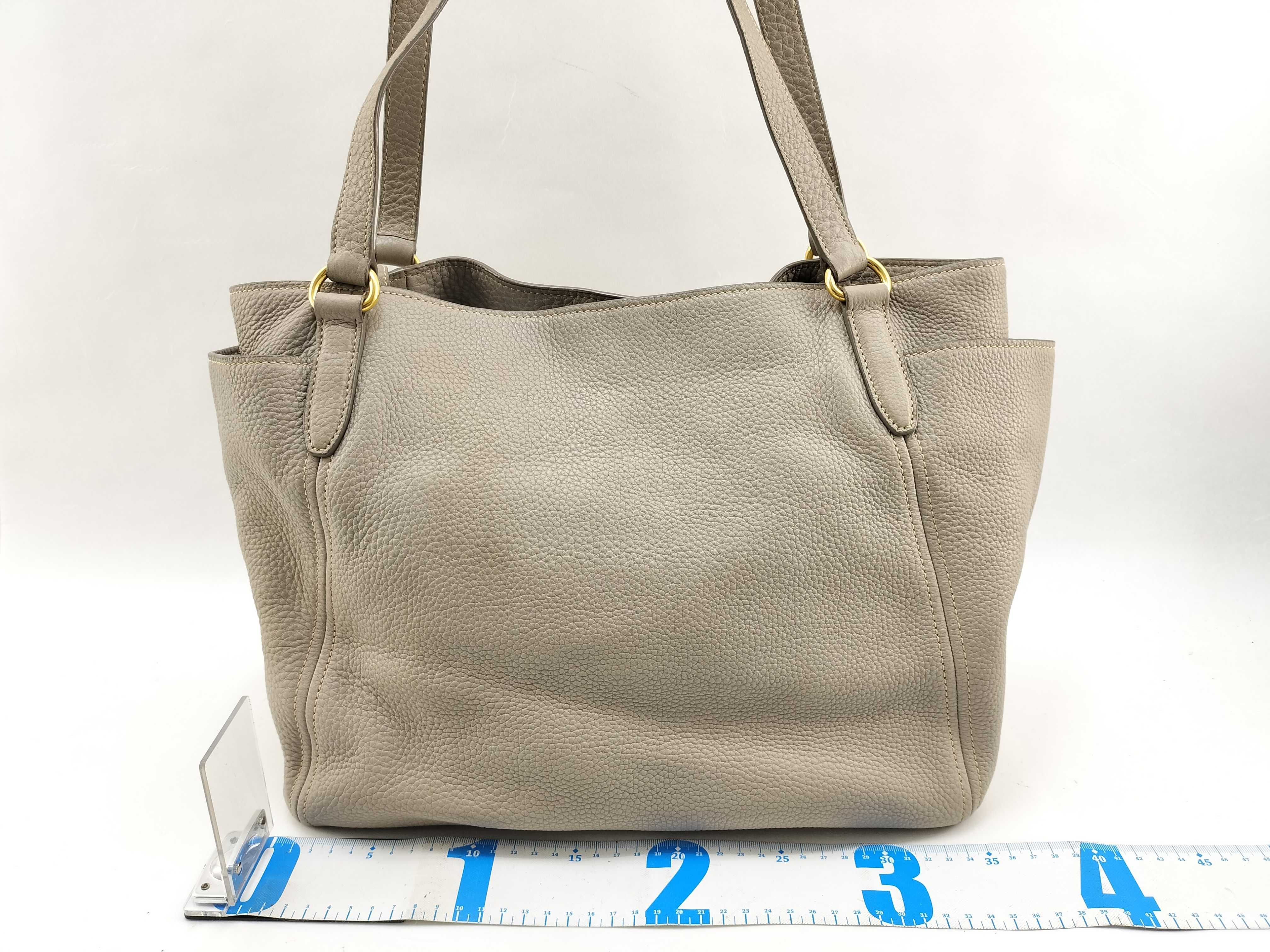 Vitello Daino Side-Pocket Shopper Bag BR4970 Shoulder Bag — view 2