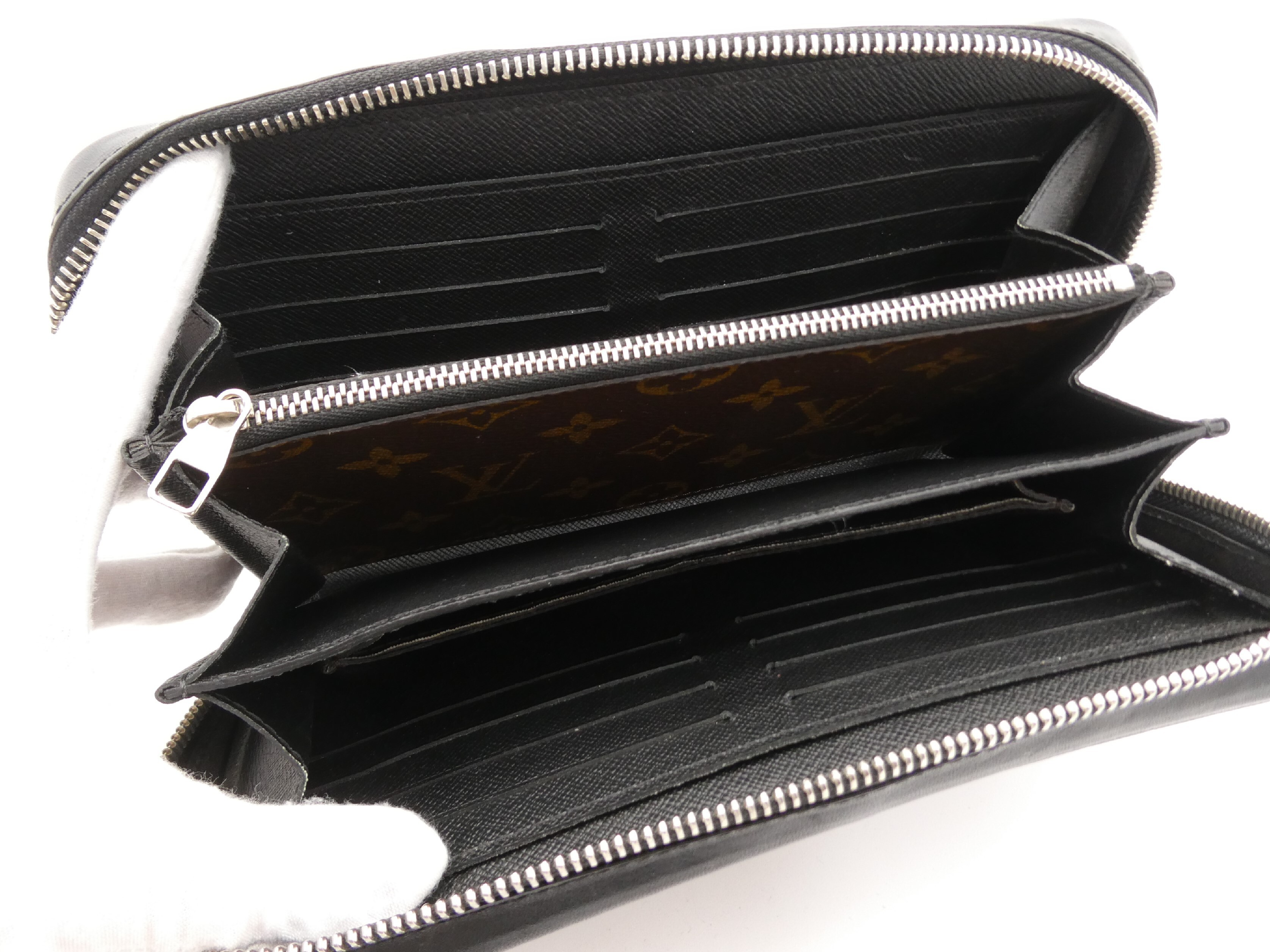 Monogram Macassar Zippy XL Wallet — view 7