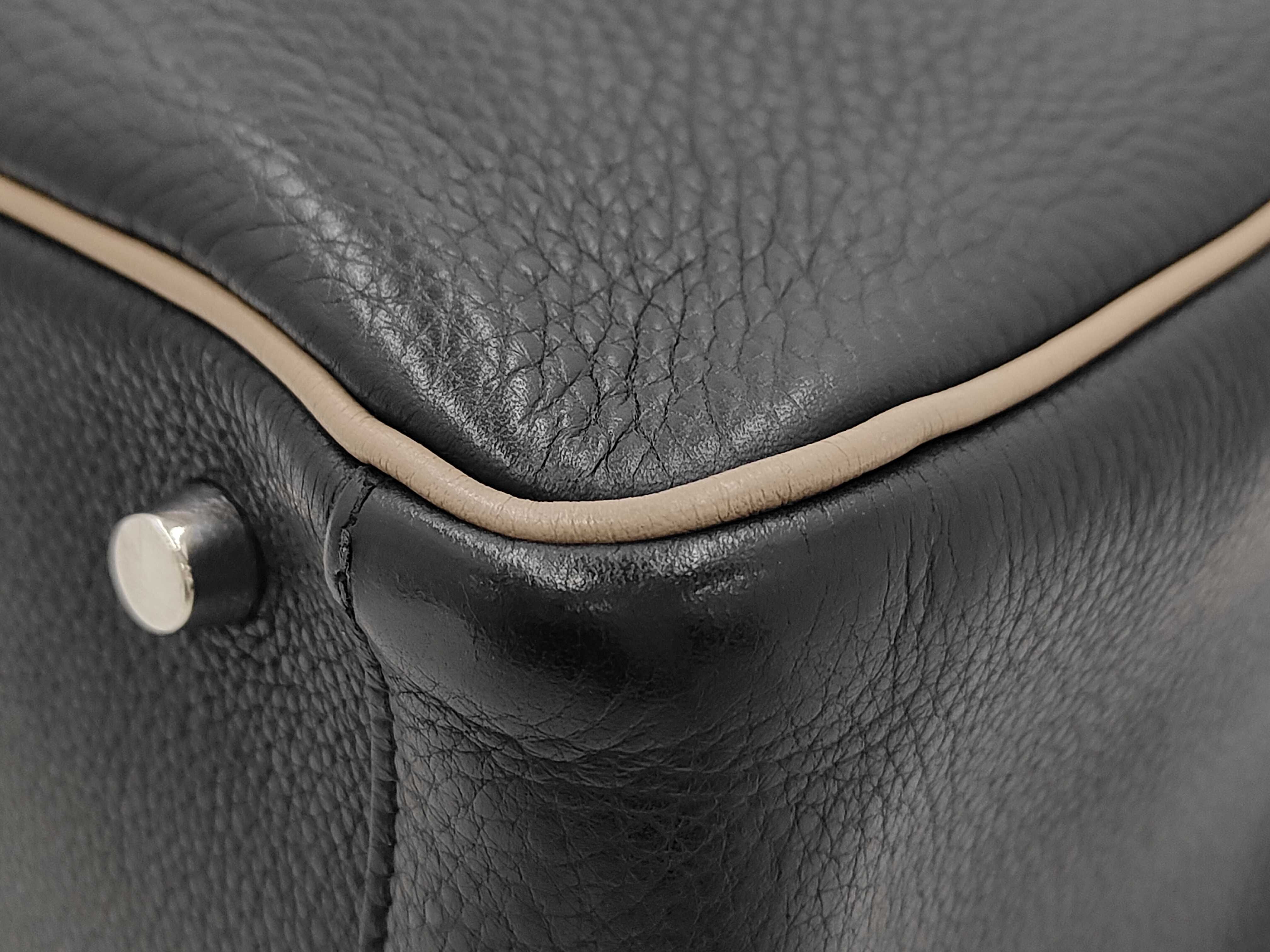 Lindy 30 Taurillon Clemence Black x Etoupe K: 2007 Handbag — view 4