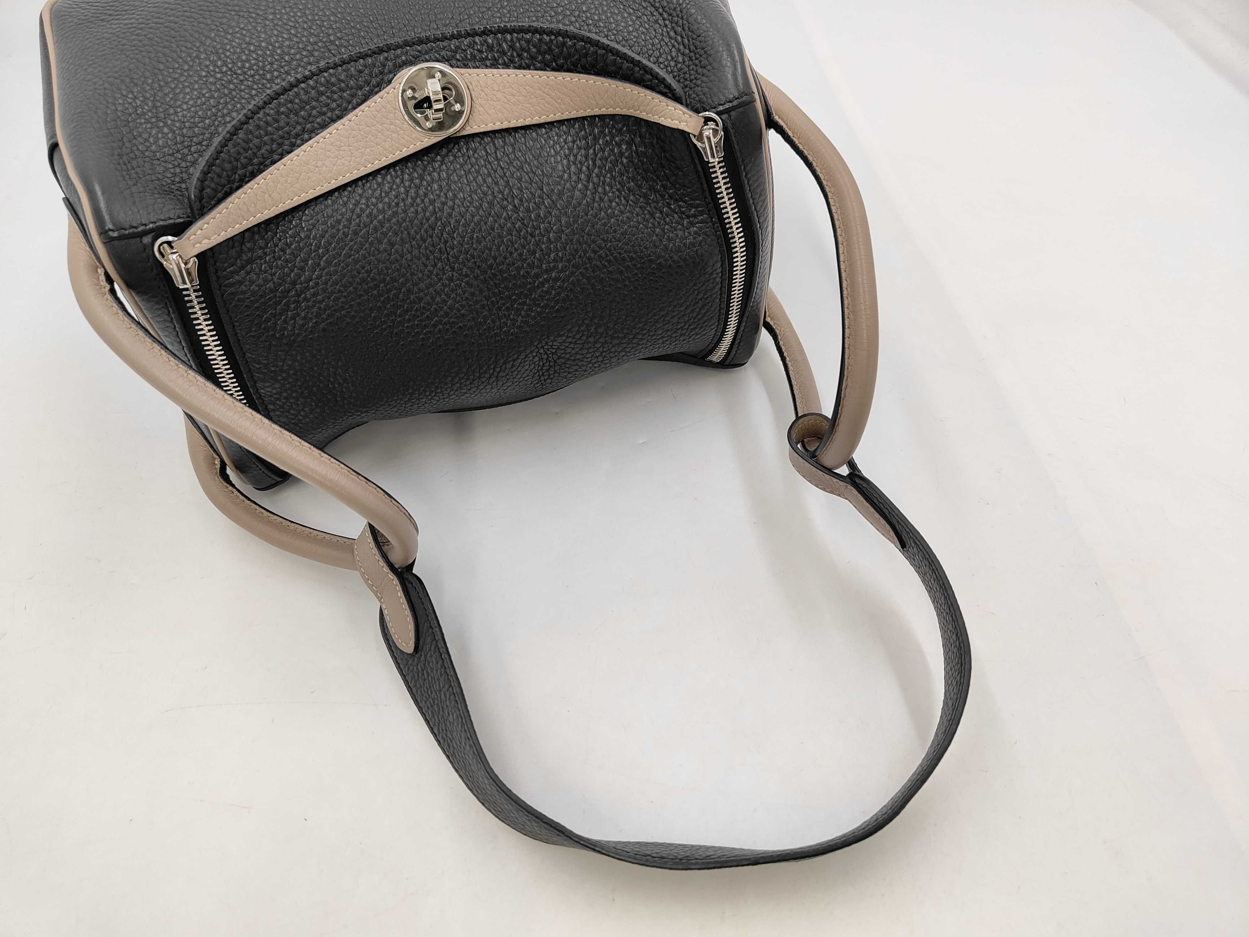 Lindy 30 Taurillon Clemence Black x Etoupe K: 2007 Handbag — view 5