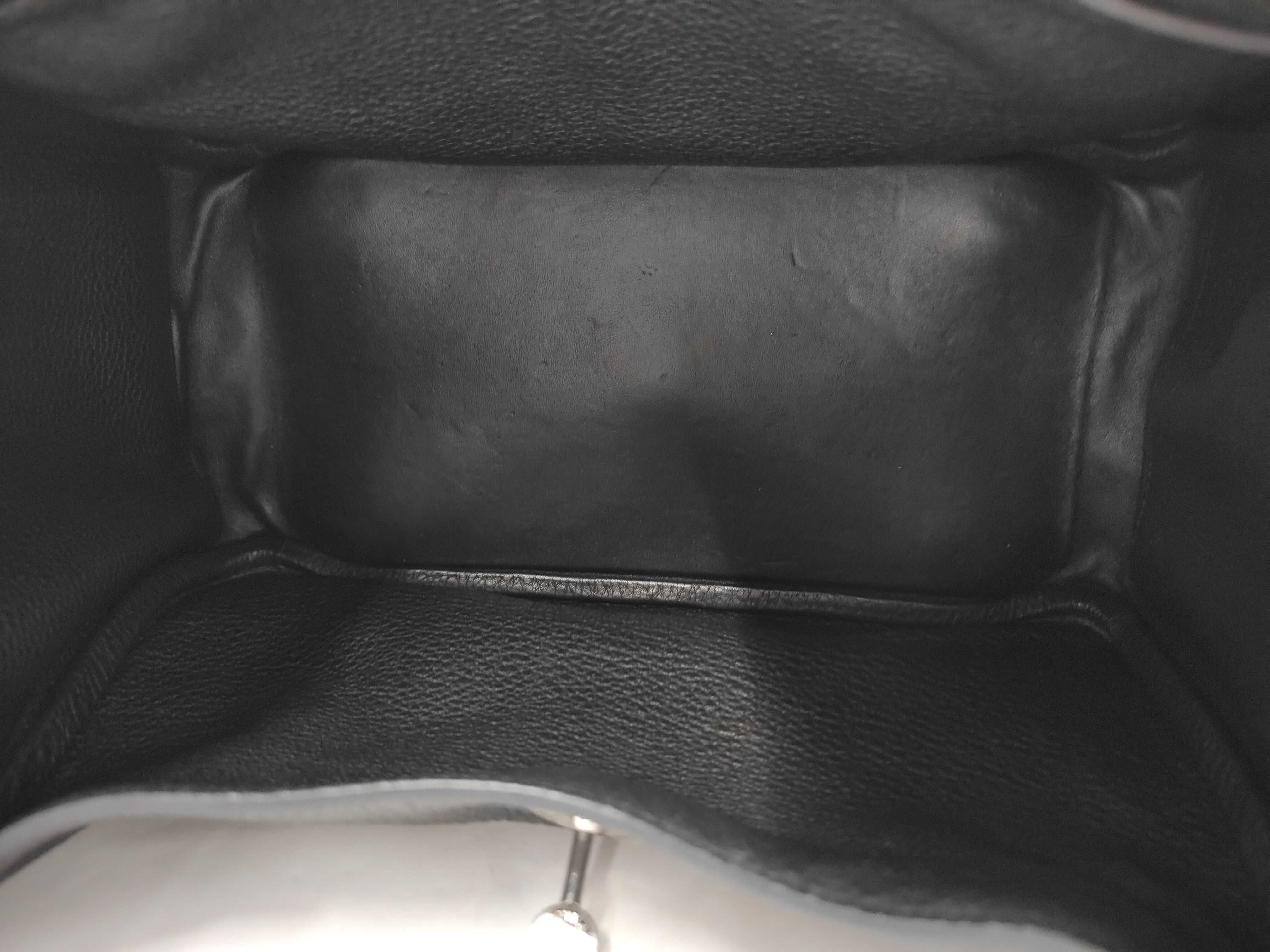 Lindy 30 Taurillon Clemence Black x Etoupe K: 2007 Handbag — view 8