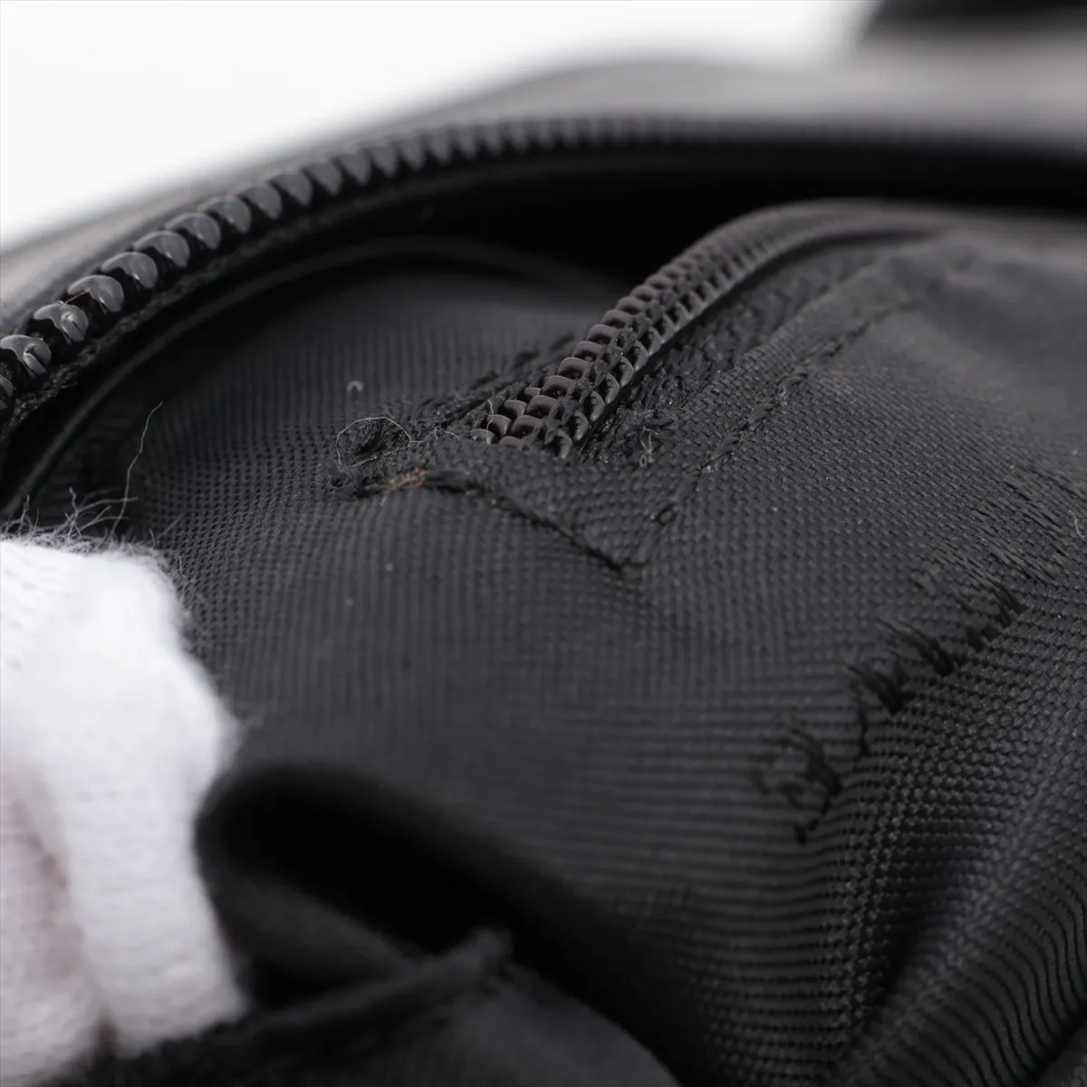 Anagram Leather Handbag Black — view 11