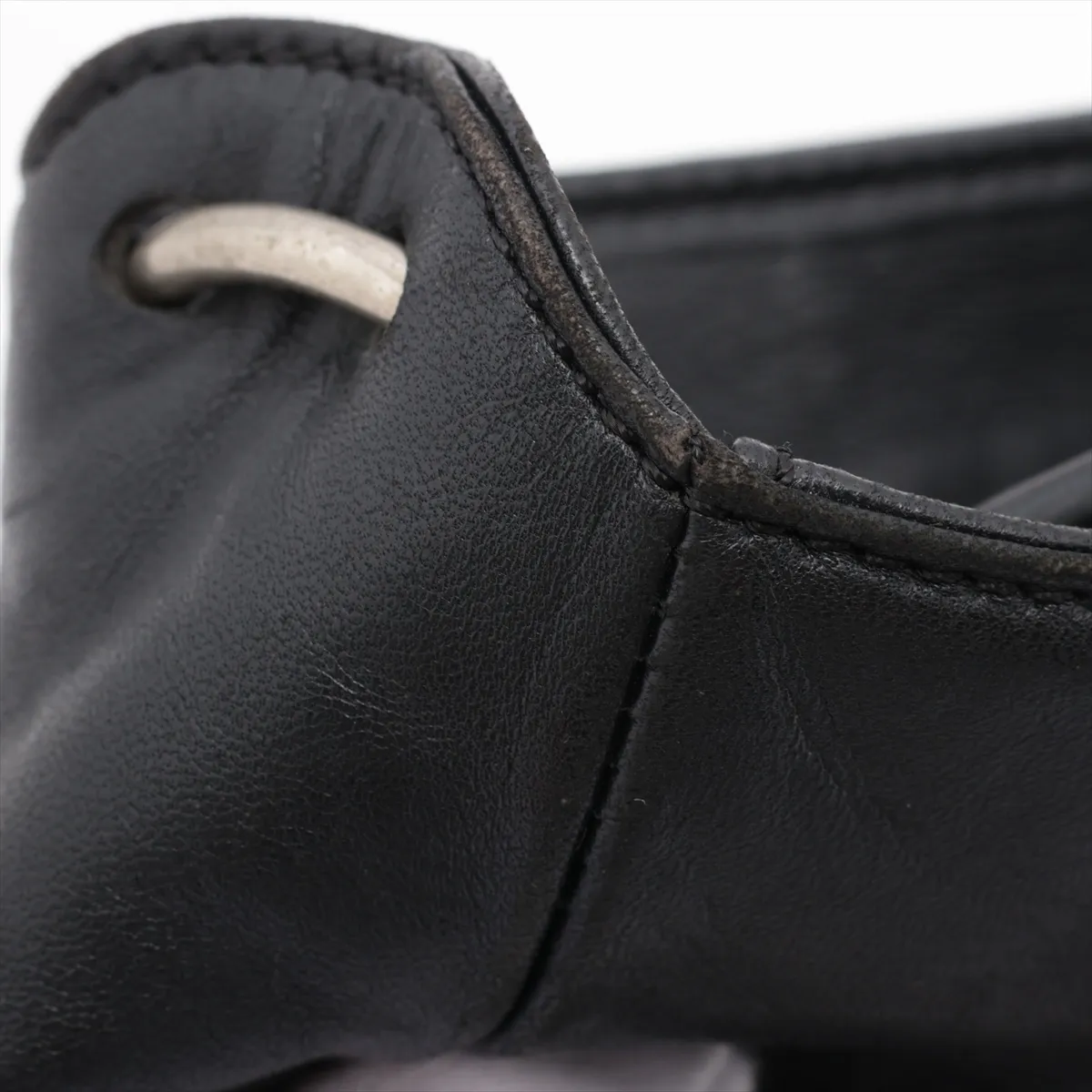 Anagram Leather Handbag Black — view 13