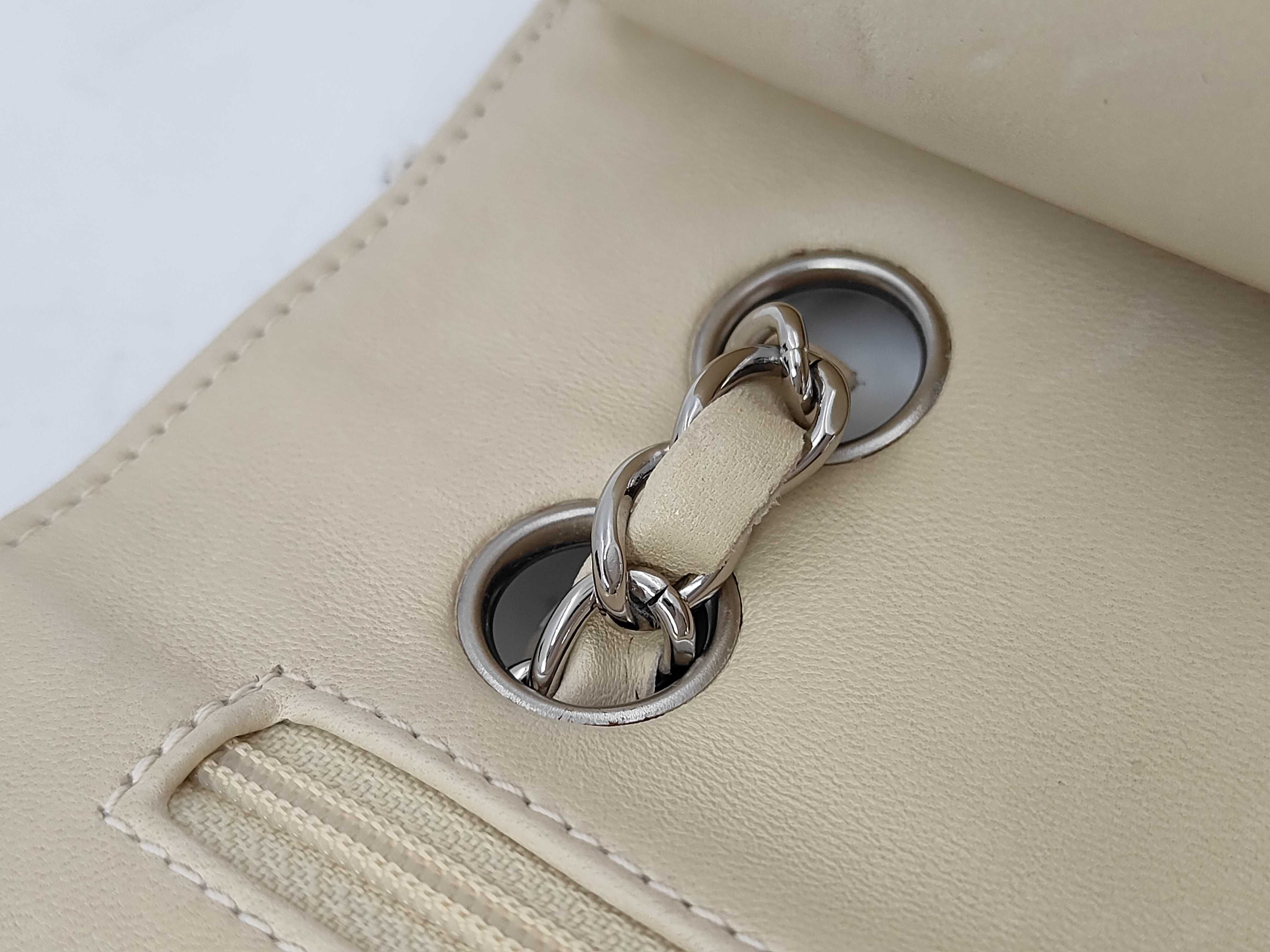 Tweed Double Flap Chain Shoulder Bag — view 7