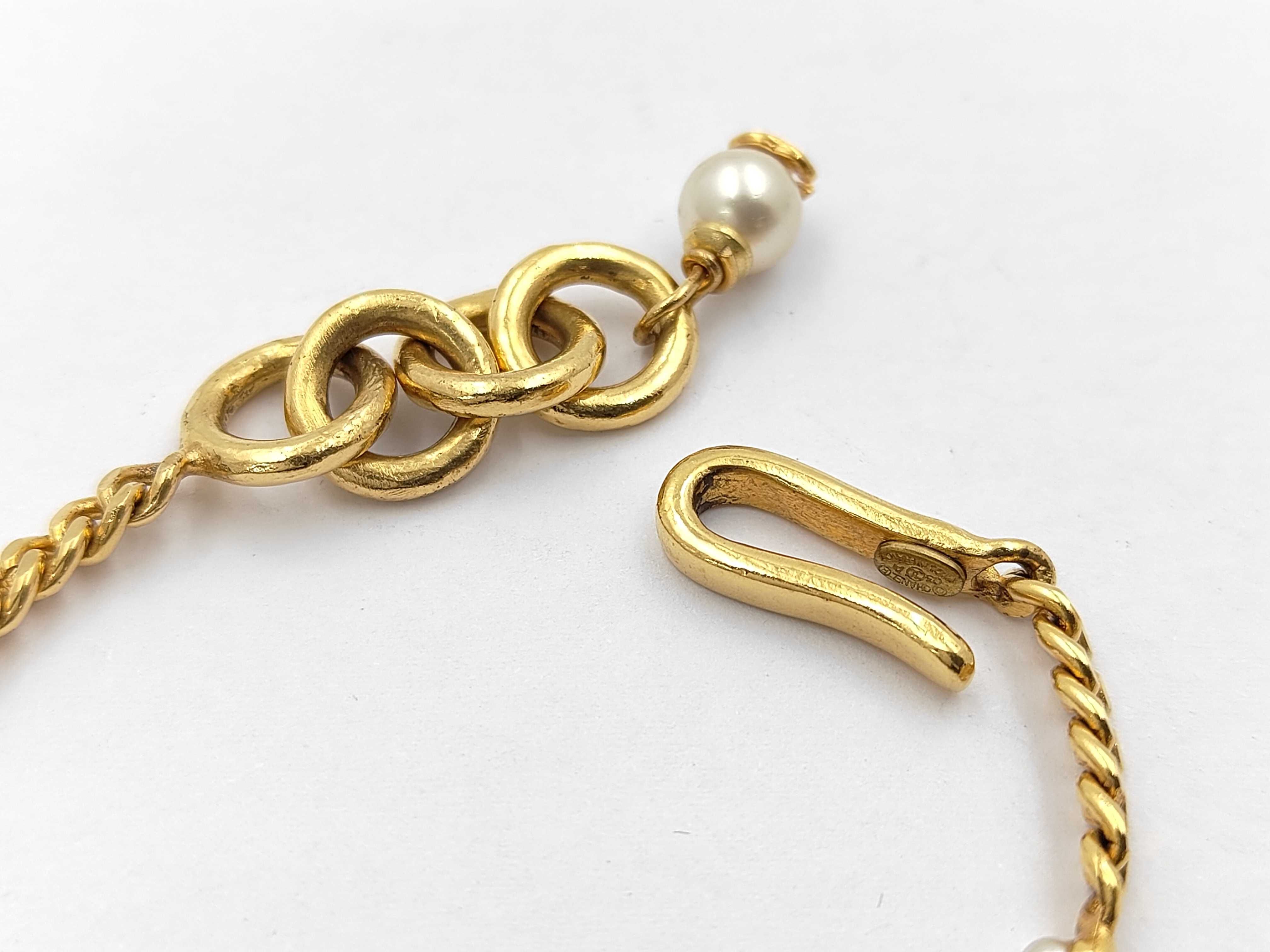 Gold and Pearl Bracelet (with box) — view 2