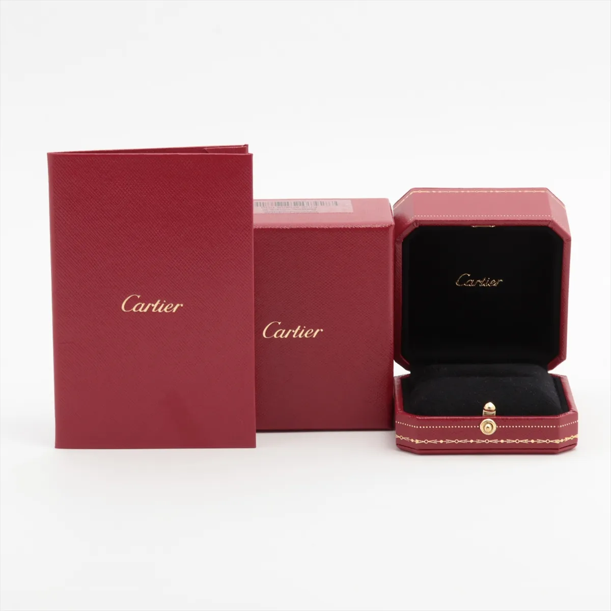 Mini Love Full Diamond Ring, 750 (WG), 4.7g, Size 54, TN5158, Minor dents, rounded edges. — view 5