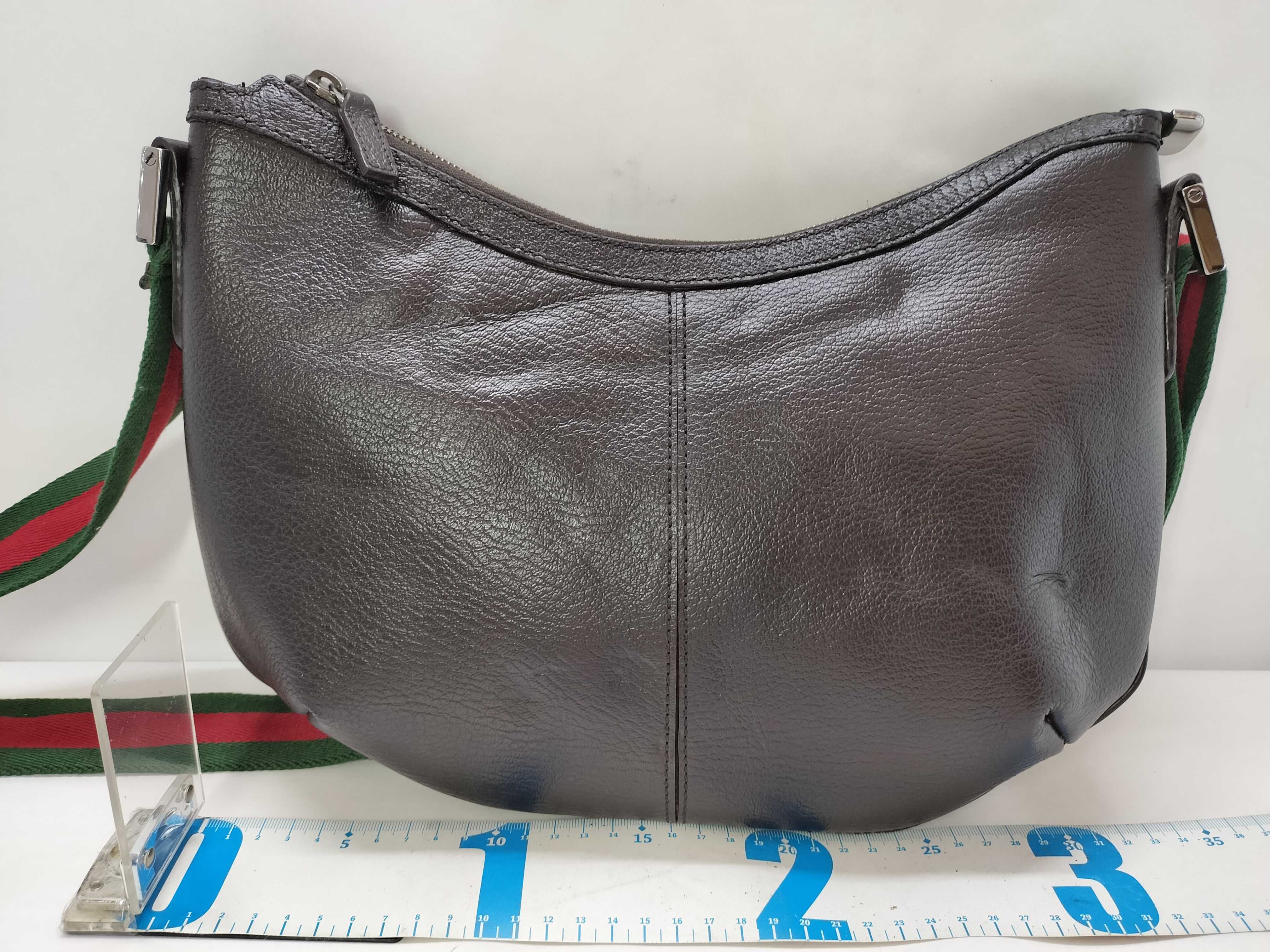 Sherry Line Leather Messenger Bag Shoulder Bag (Serial Number) — view 2