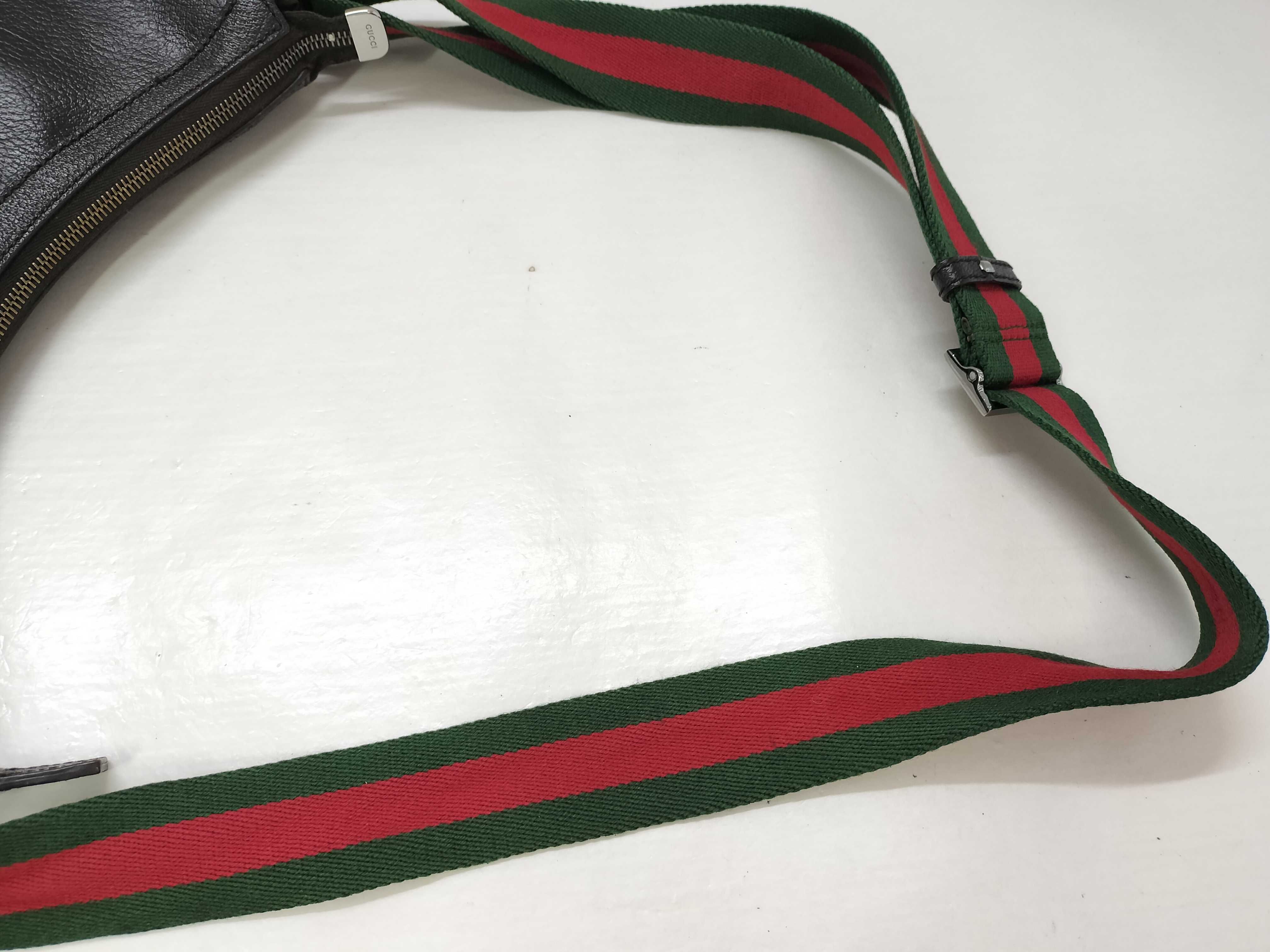 Sherry Line Leather Messenger Bag Shoulder Bag (Serial Number) — view 3