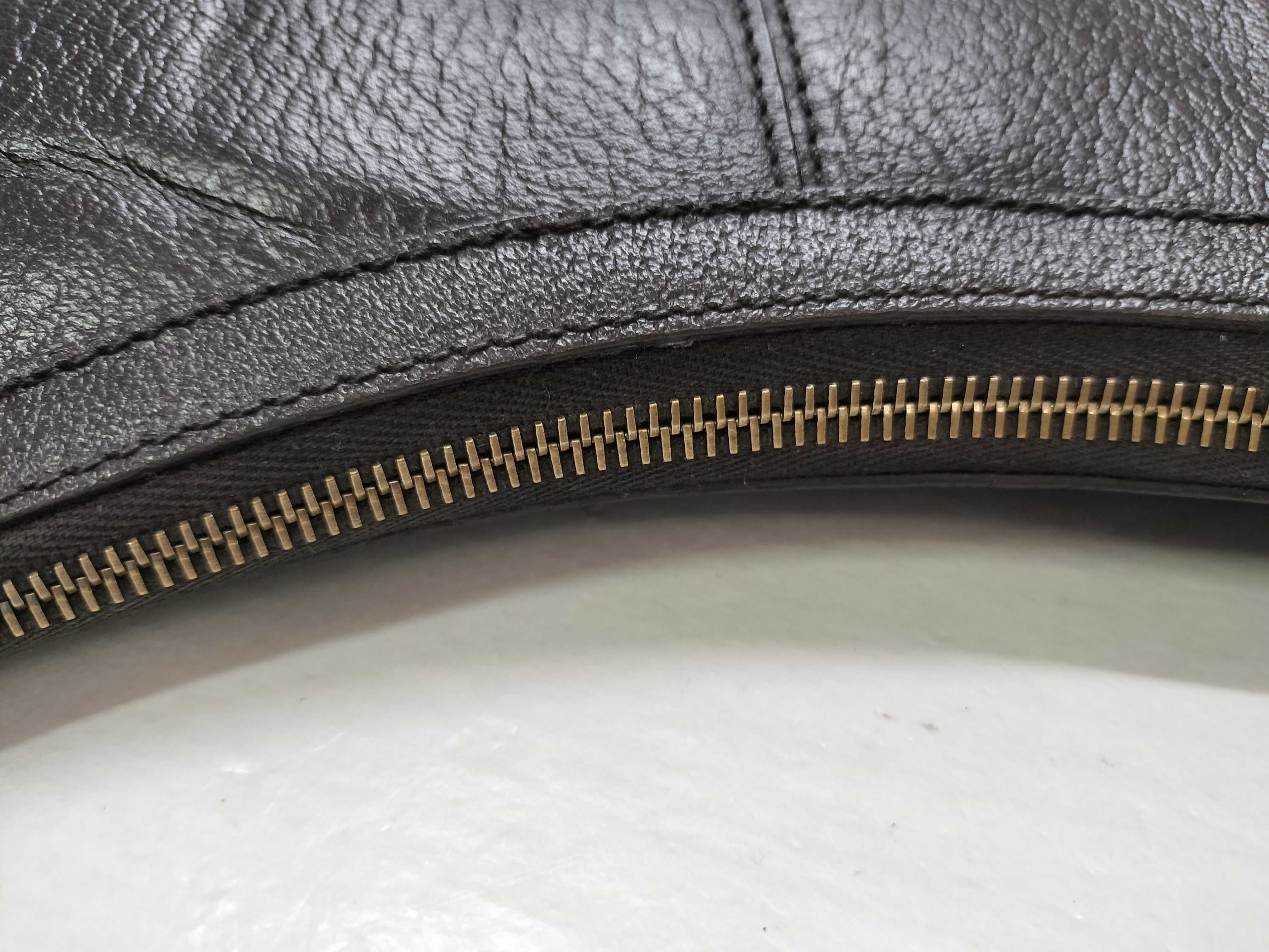 Sherry Line Leather Messenger Bag Shoulder Bag (Serial Number) — view 6
